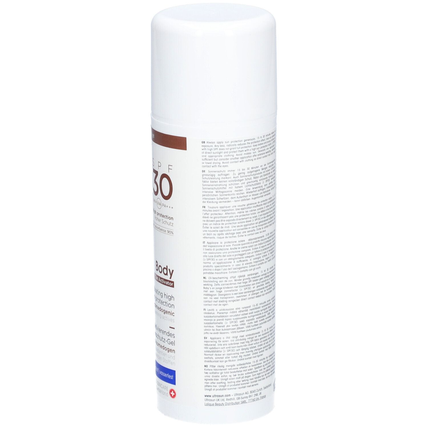 ULTRASUN Activateur de bronzage Hydratant corps SPF 30