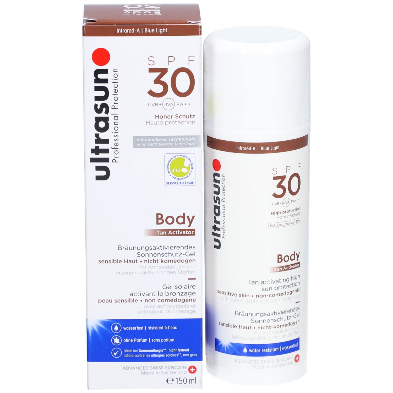 ULTRASUN Activateur de bronzage Hydratant corps SPF 30