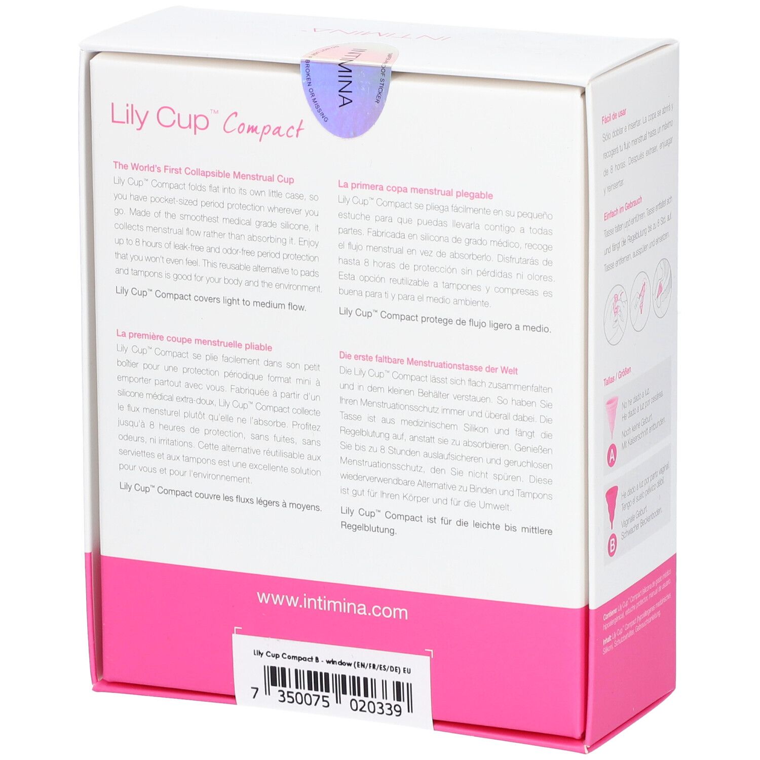 INTIMINA Lily Cup Compact B