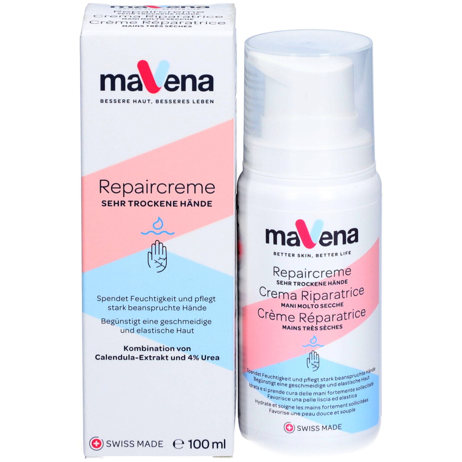 Mavena Crème réparatrice mains très sèches et irritées
