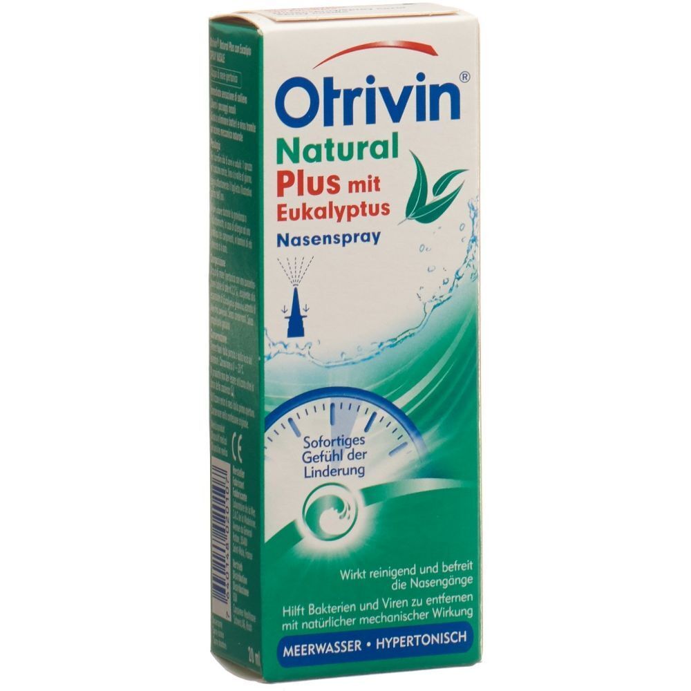 OTRIVIN Natural Spray Nasal à l'Eucalyptus 20 ml - Redcare Pharmacie