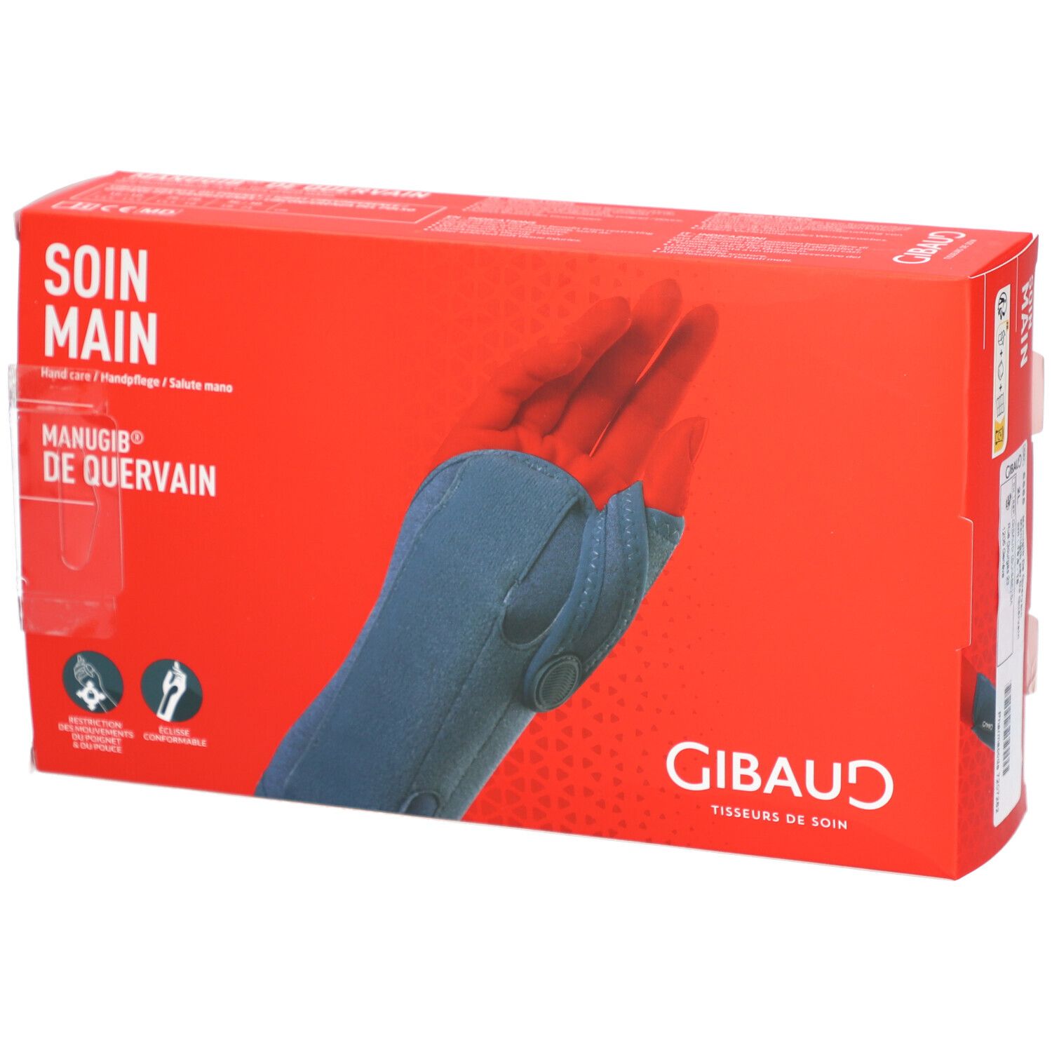 GIBAUD Orthèse de main - Manugib 3D
