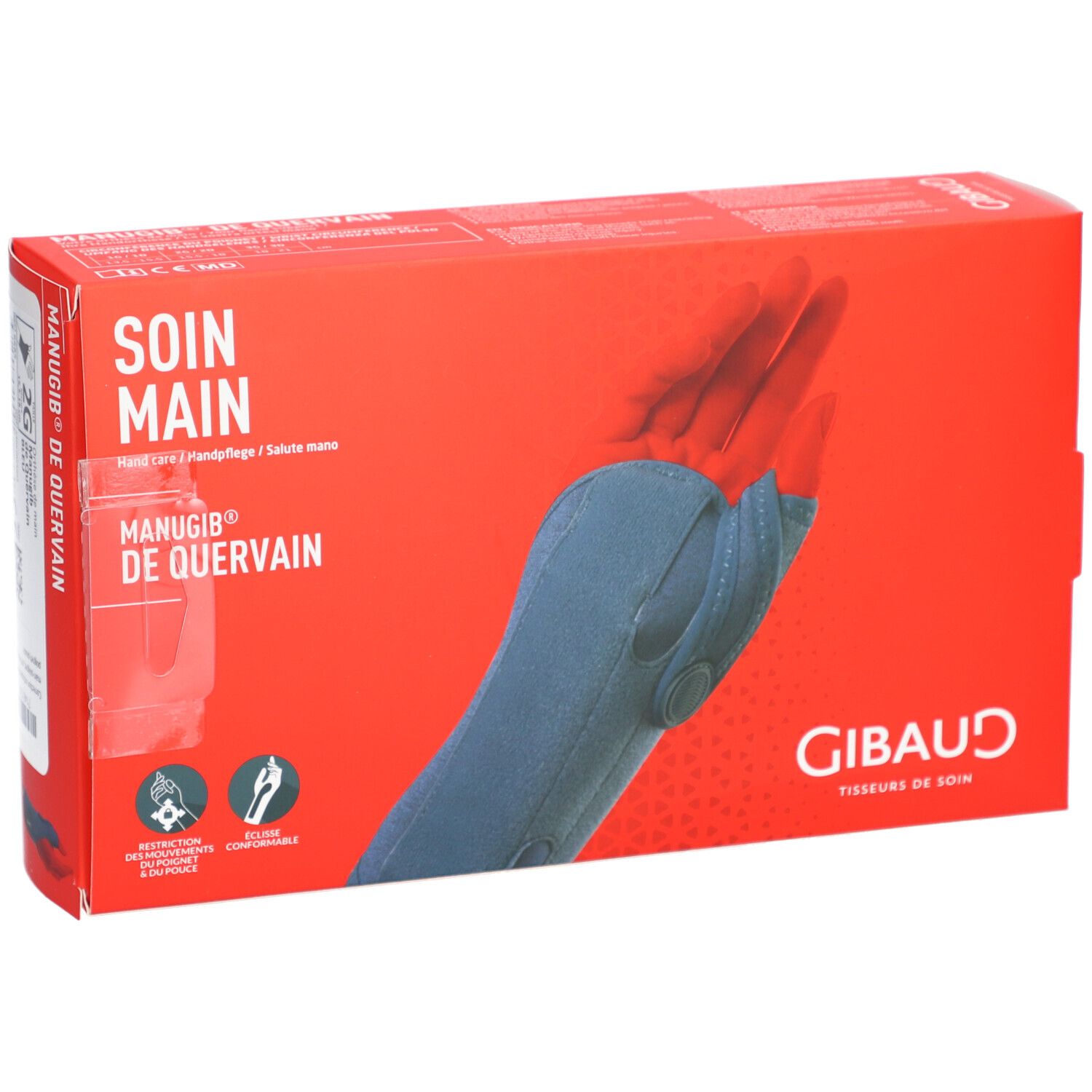 GIBAUD Orthèse de main - Manugib 3D