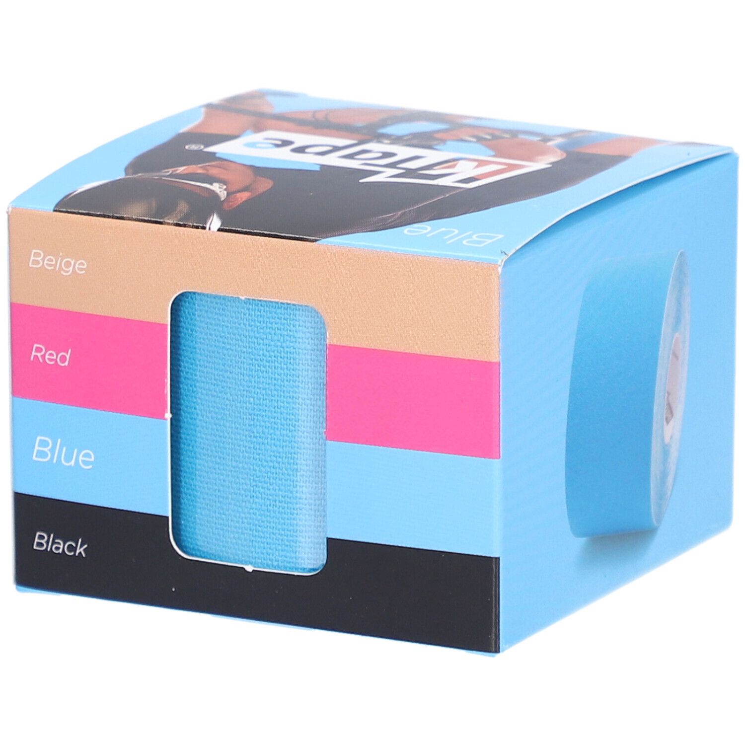 K-TAPE Bande élastique 5cm x 5 m Bleu