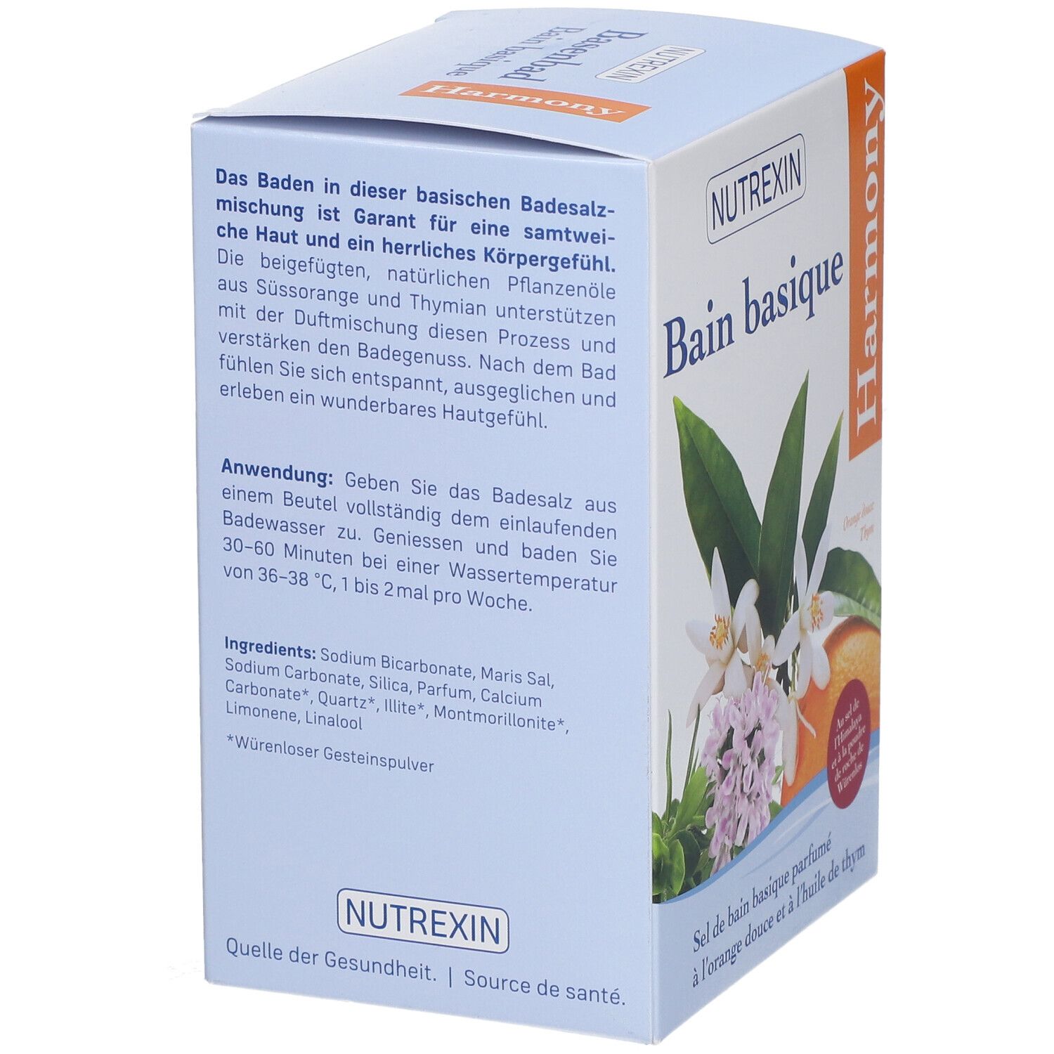 NUTREXIN Sels de bain basiques Harmony