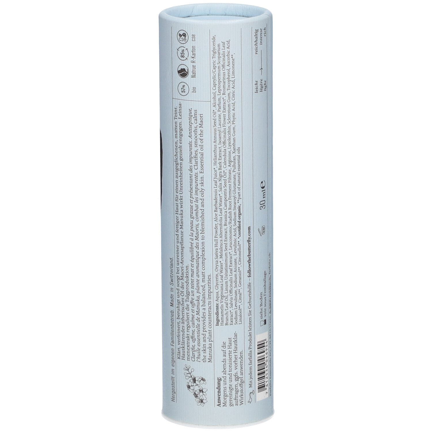 FARFALLA Soin matifiant anti-imperfections pour le visage