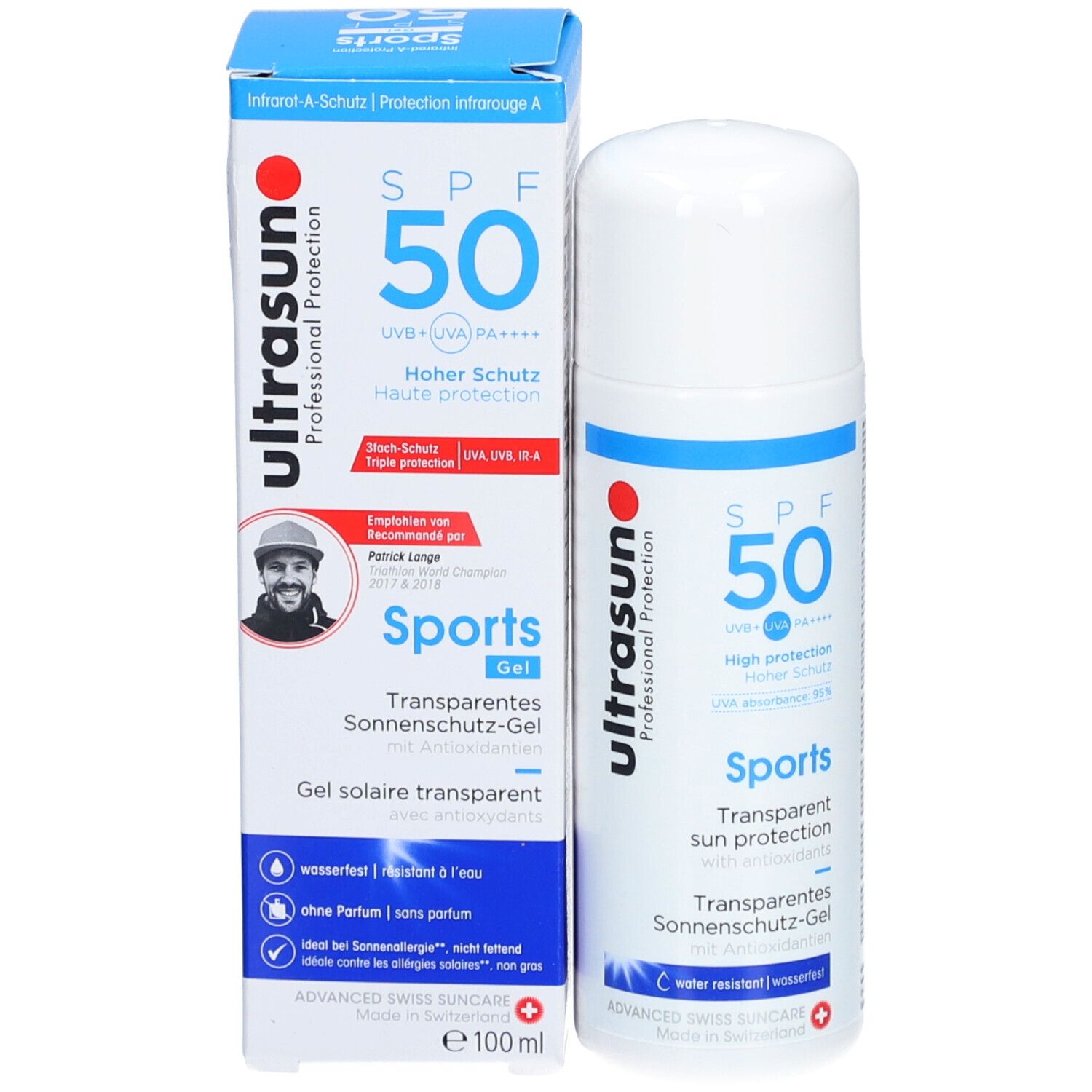 ULTRASUN Gel Sport SPF50