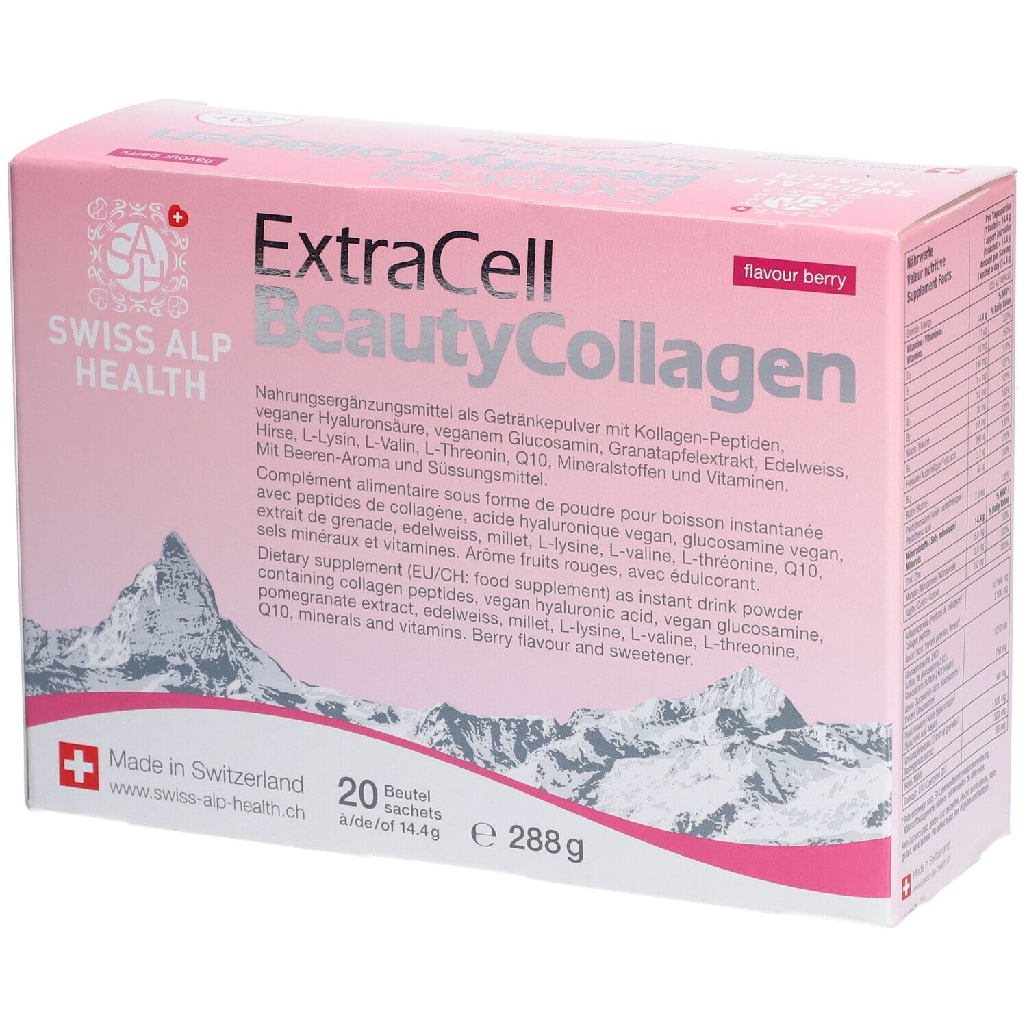 EXTRA CELL Beauty Collagen Drink fruits rouges-Vanille