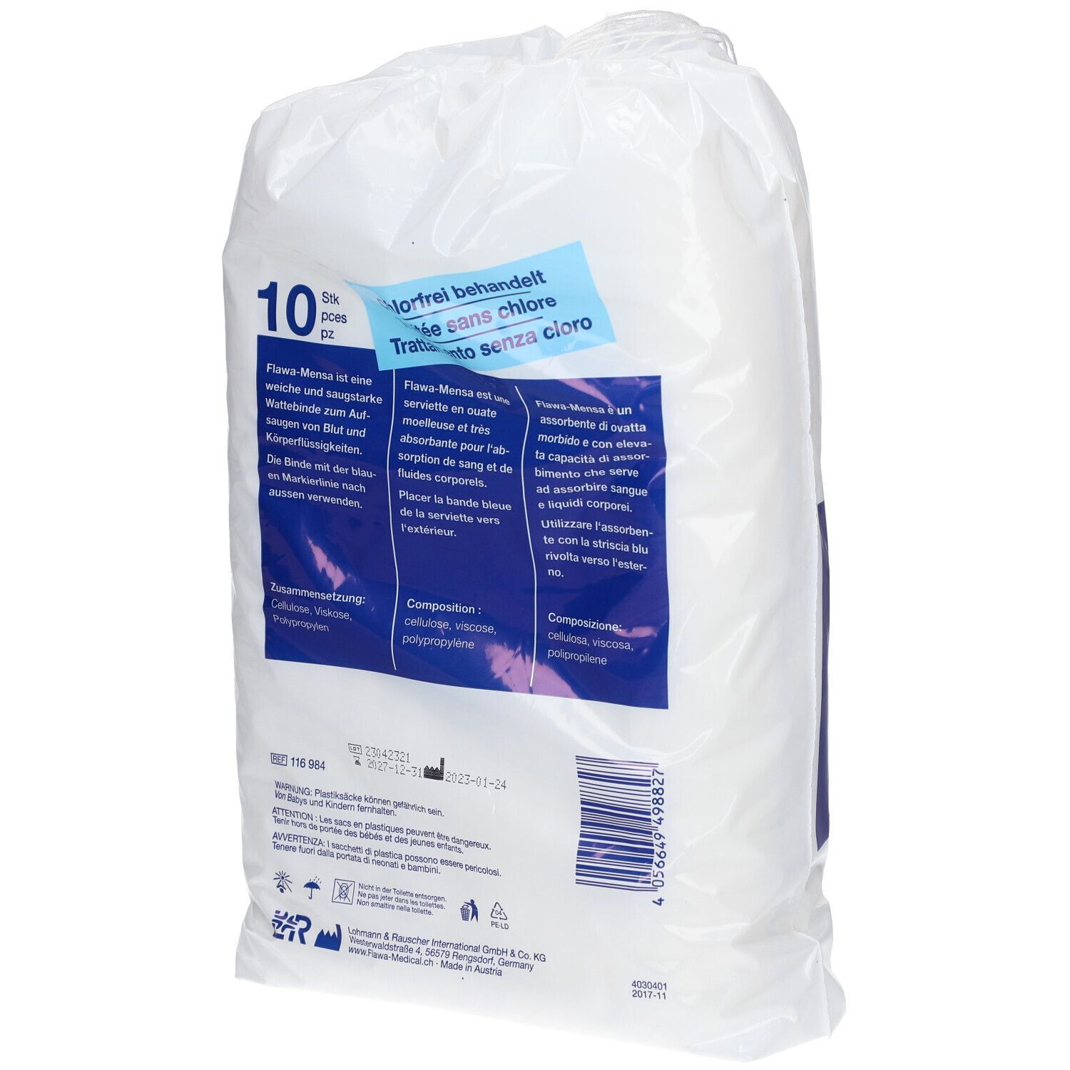 FLAWA mensa® Serviette en ouate