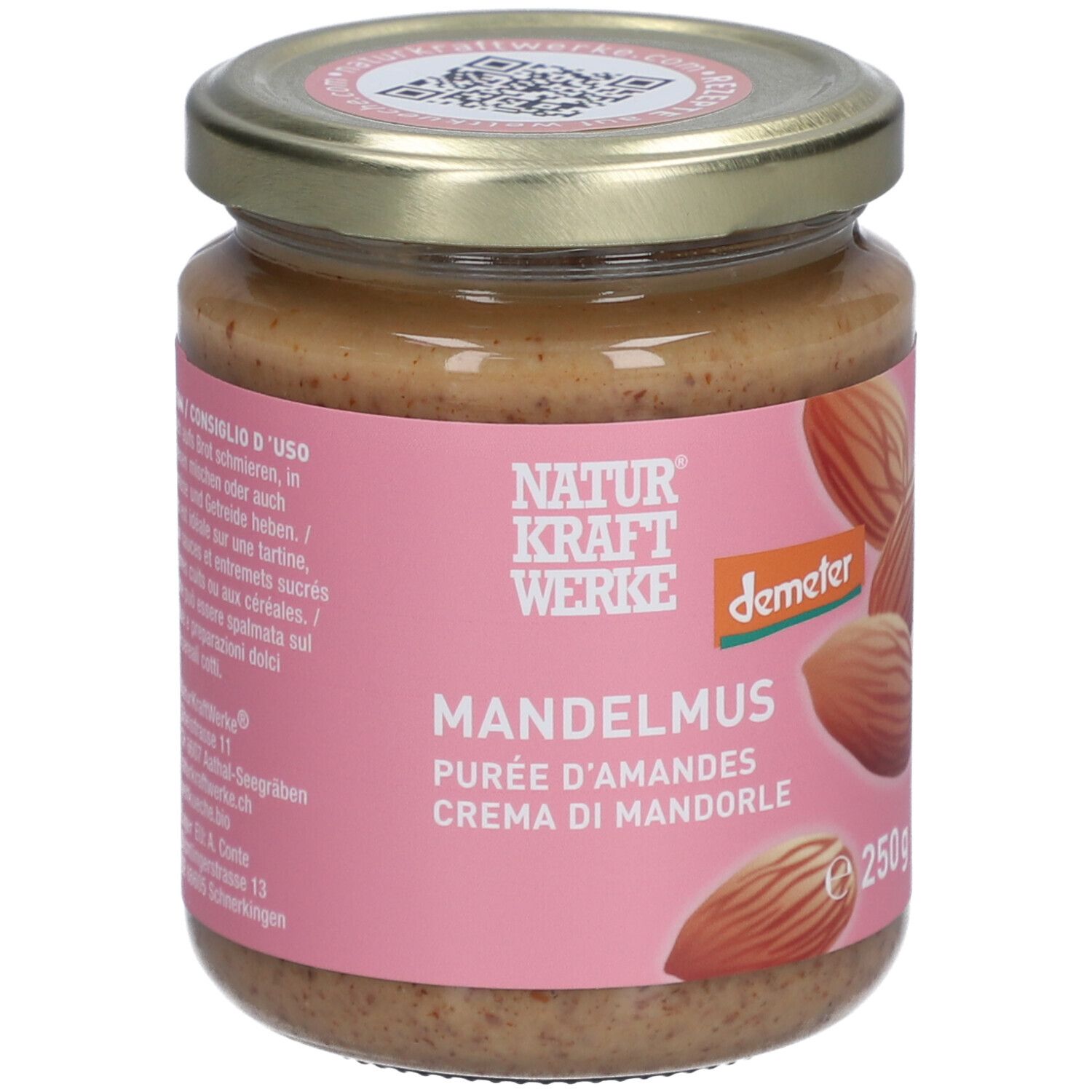 NATURKRAFTWERKE Purée d'amandes bio