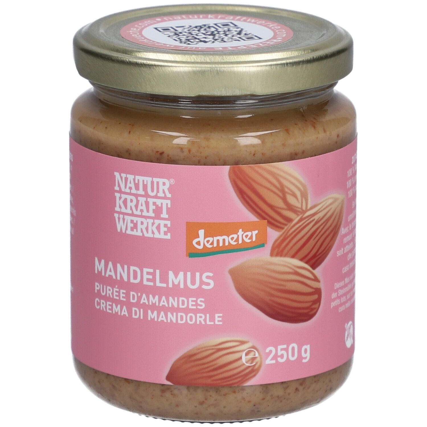 NATURKRAFTWERKE Purée d'amandes bio