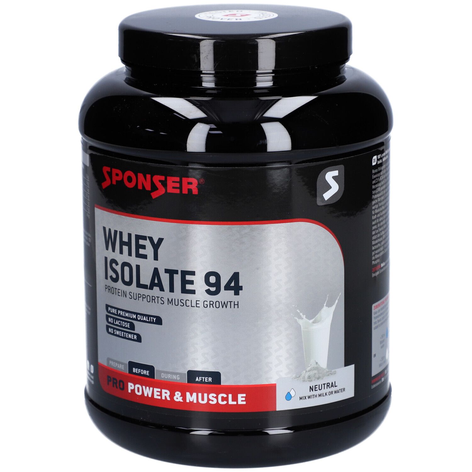 Sponser Whey Isolate 94 Neutral