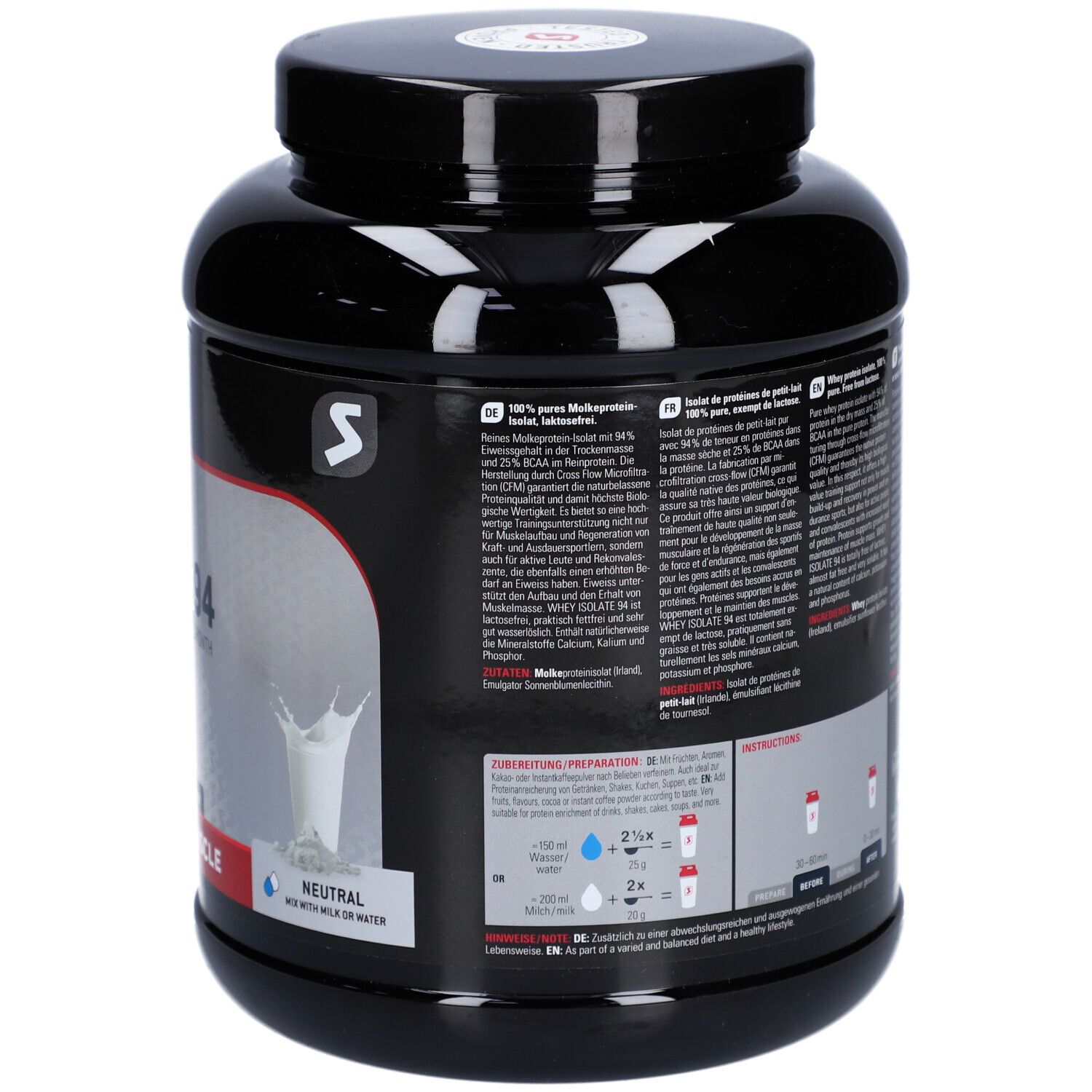 Sponser Whey Isolate 94 Neutral