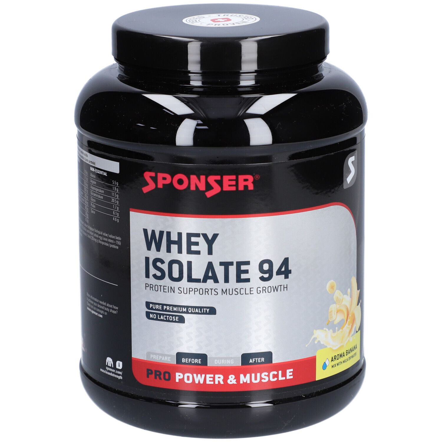 SPONSER Whey Isolate 94 Banane
