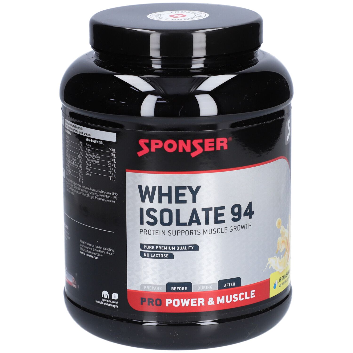 SPONSER Whey Isolate 94 Banane