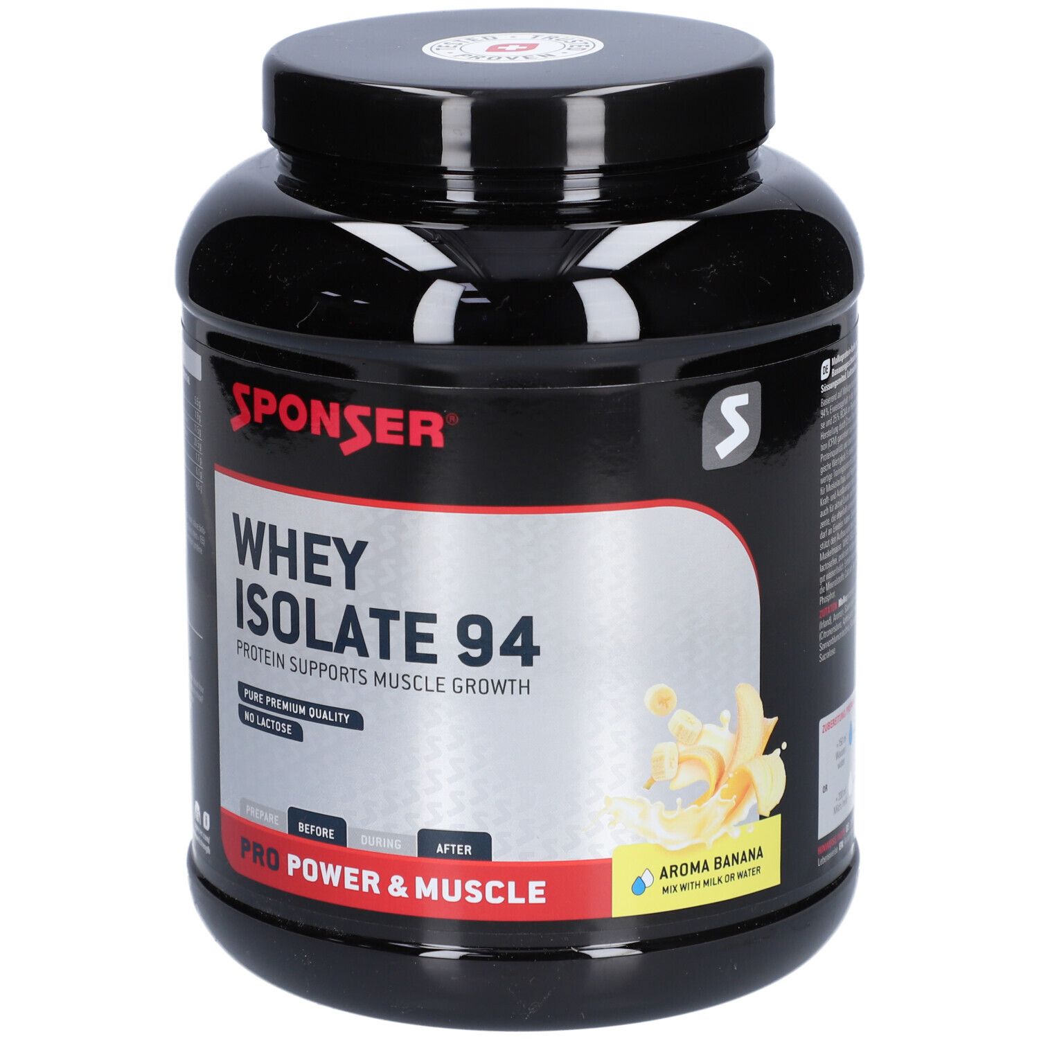 SPONSER Whey Isolate 94 Banane