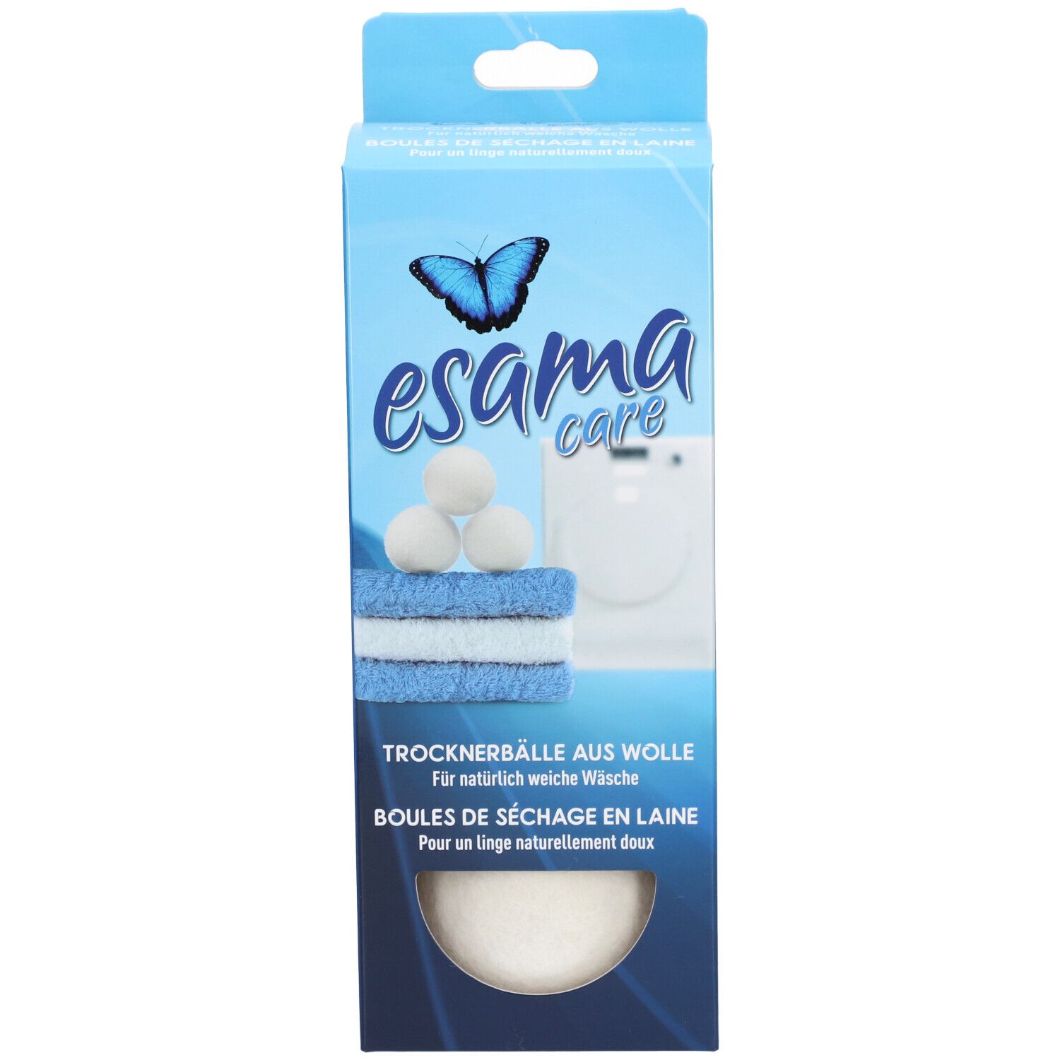ESAMA Care Boules de séchage en laine