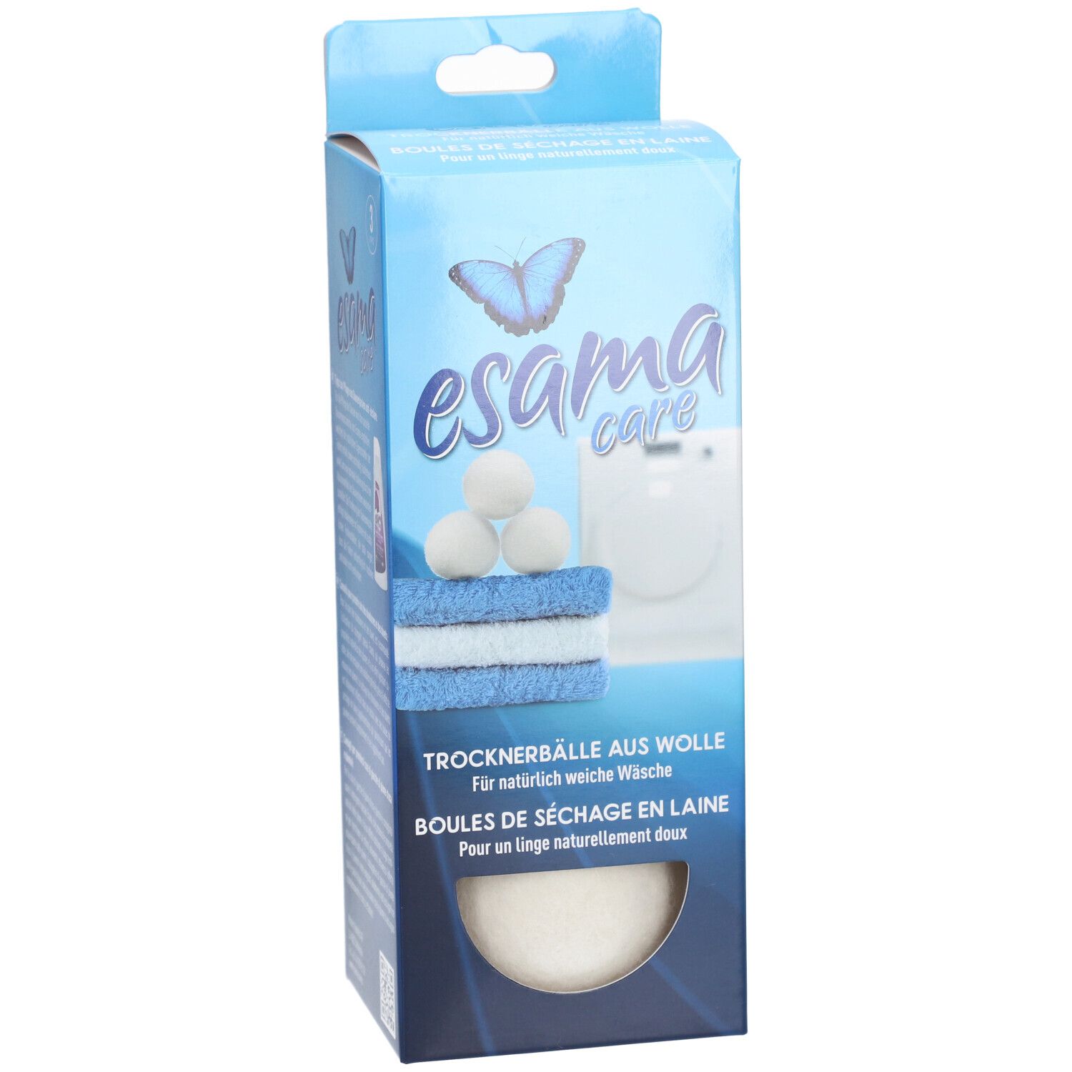ESAMA Care Boules de séchage en laine