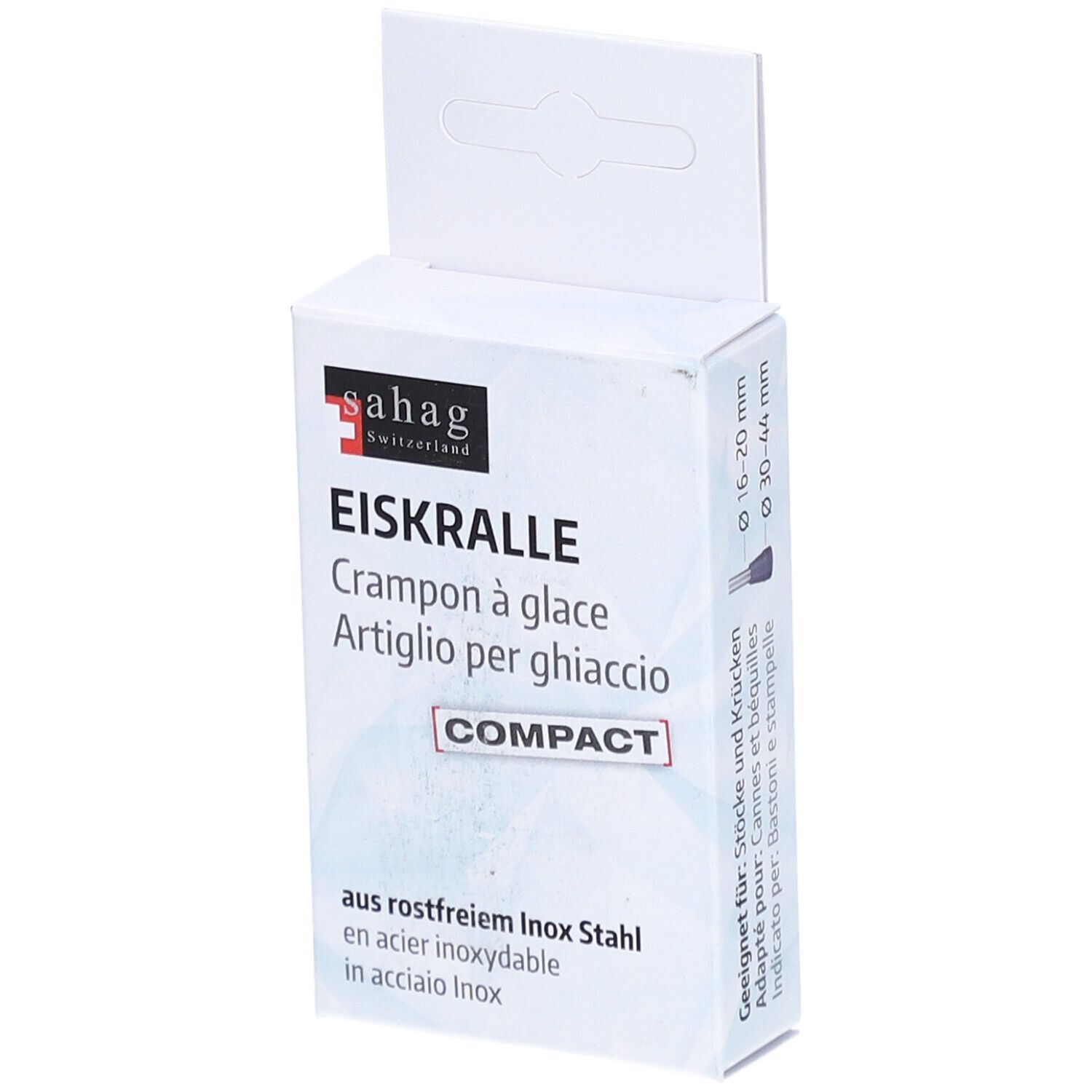 Sahag Griffe antiglisse compact à six pointes en acier inoxydable