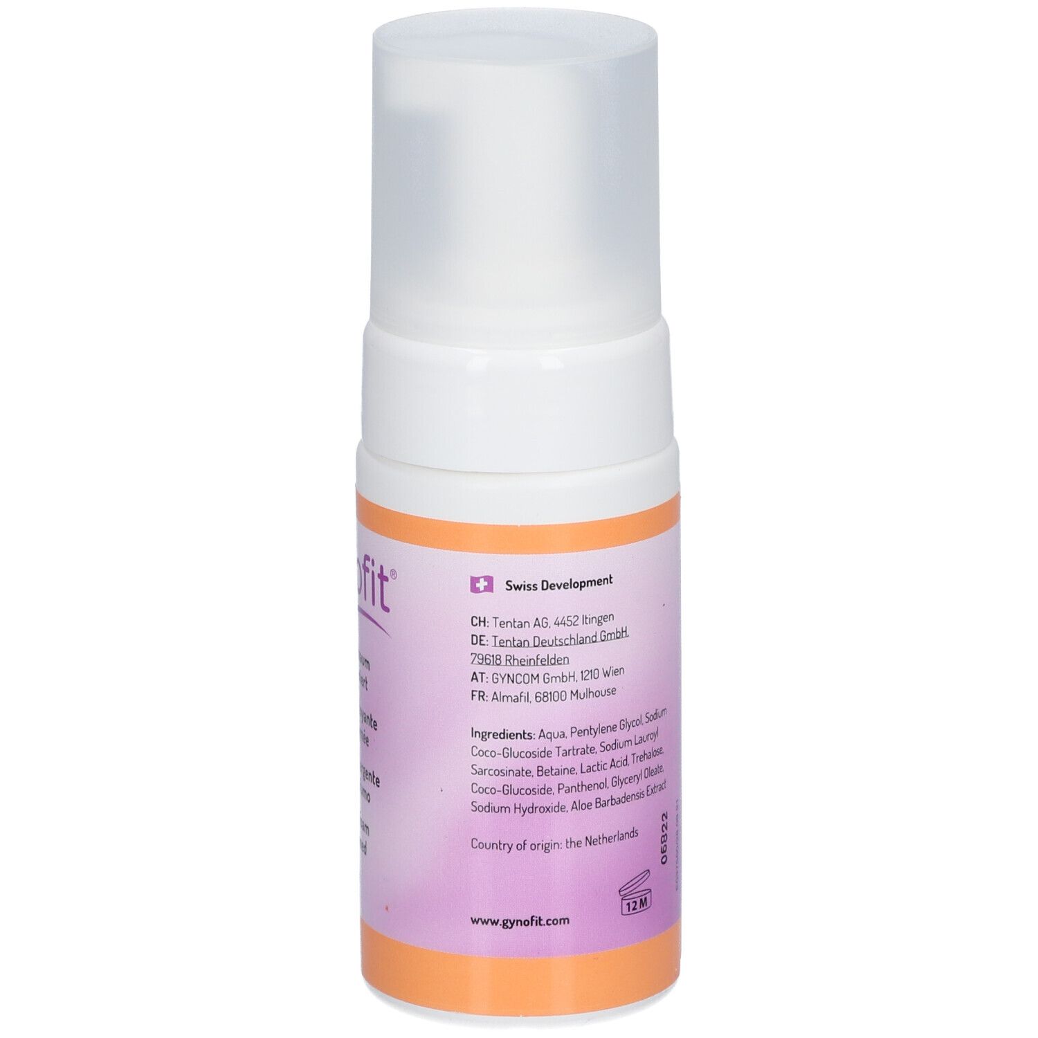 GYNOFIT® Mousse lavante non parfumée