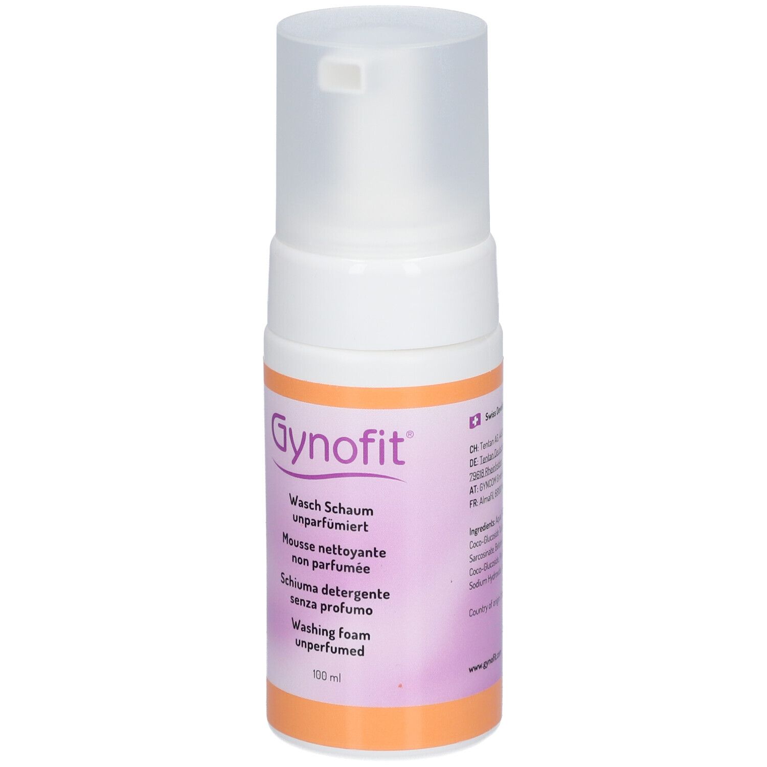 GYNOFIT® Mousse lavante non parfumée