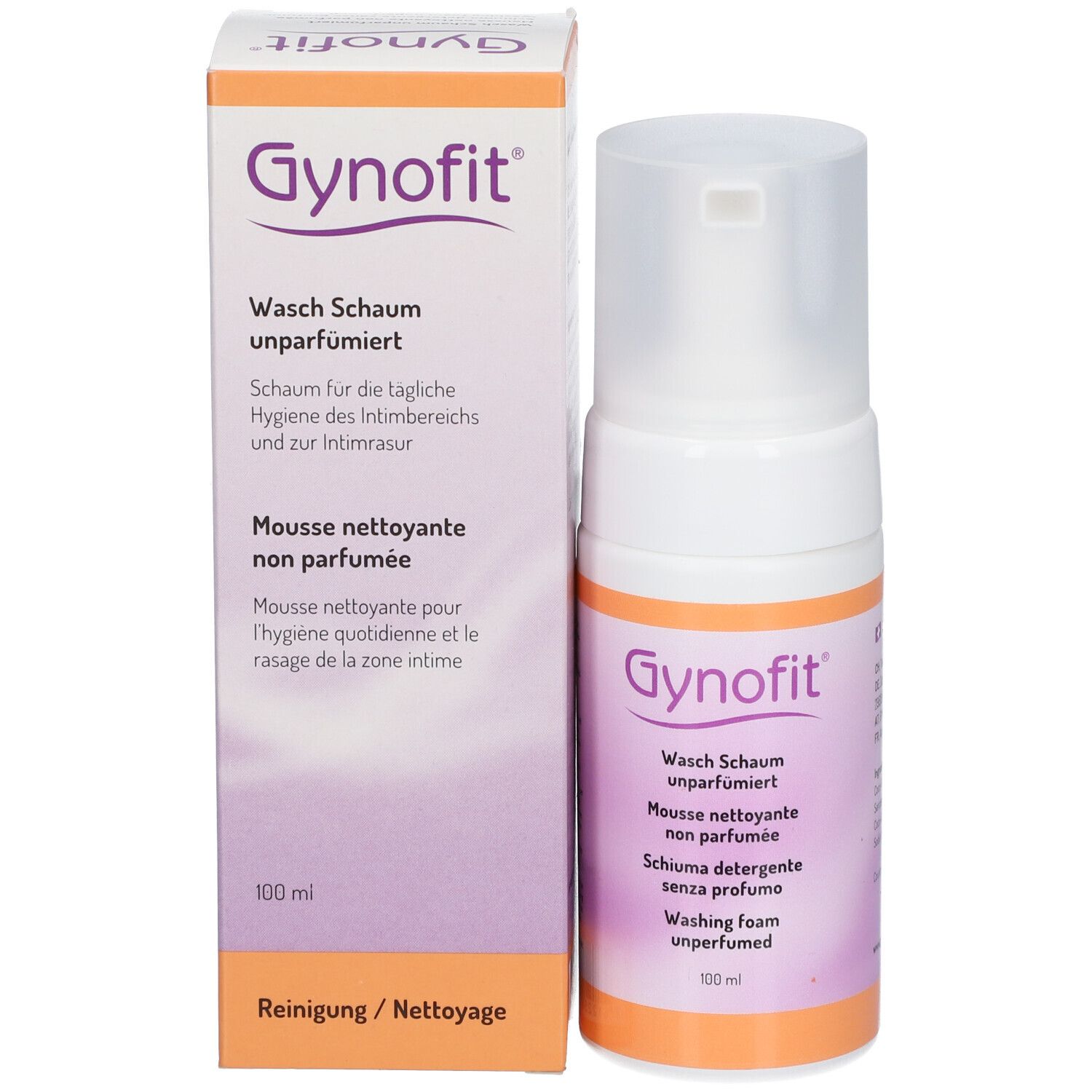 GYNOFIT® Mousse lavante non parfumée