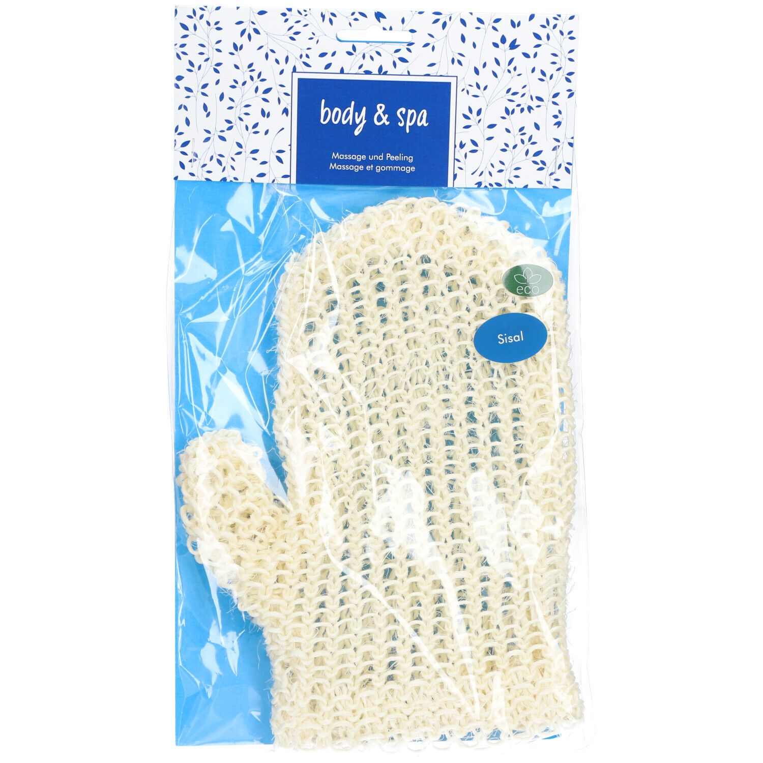 HERBA Body & Spa Gant de massage et gommage en sisal naturel