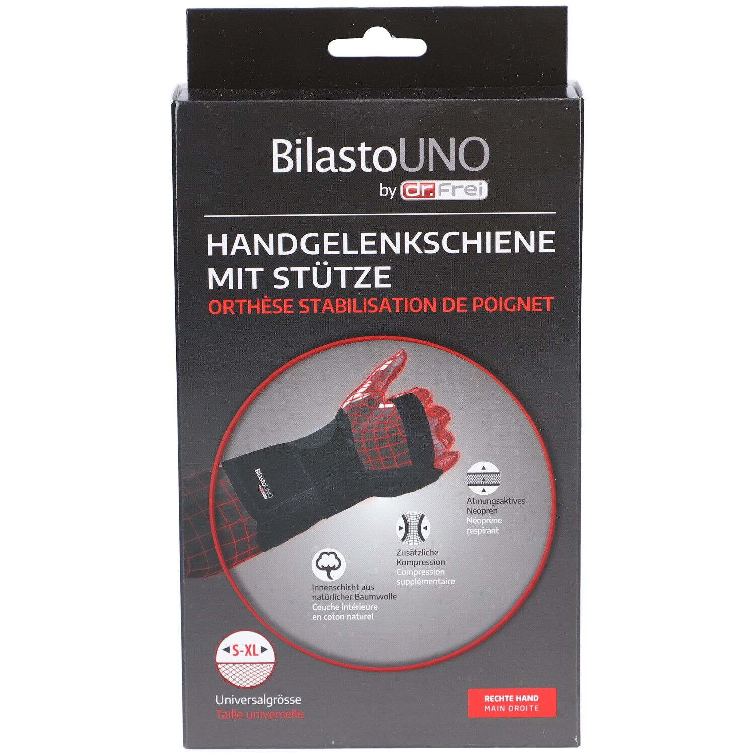 BILASTO UNO Orthèse Stabilisation de Poignet Taille universelle
