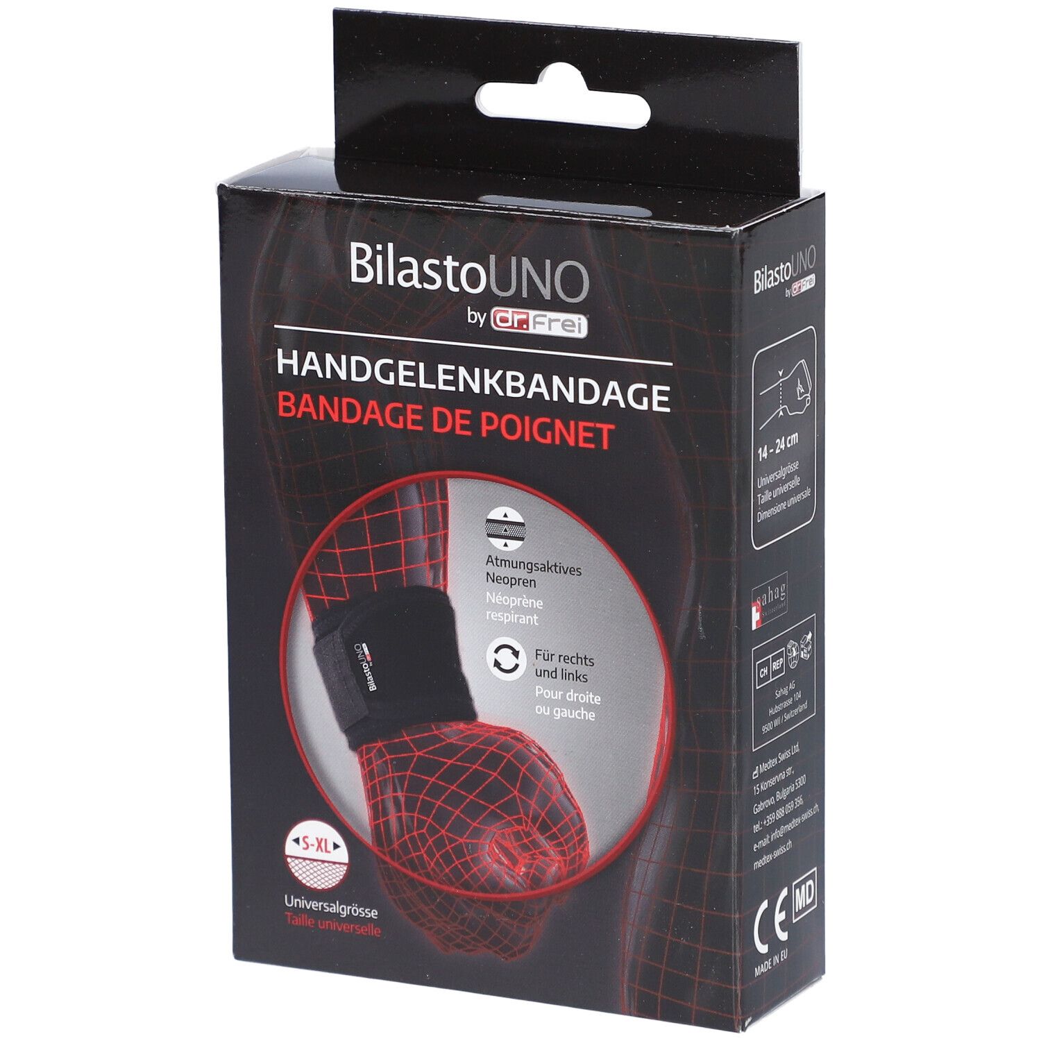 BILASTO UNO Bandage de Poignet Taille Universelle
