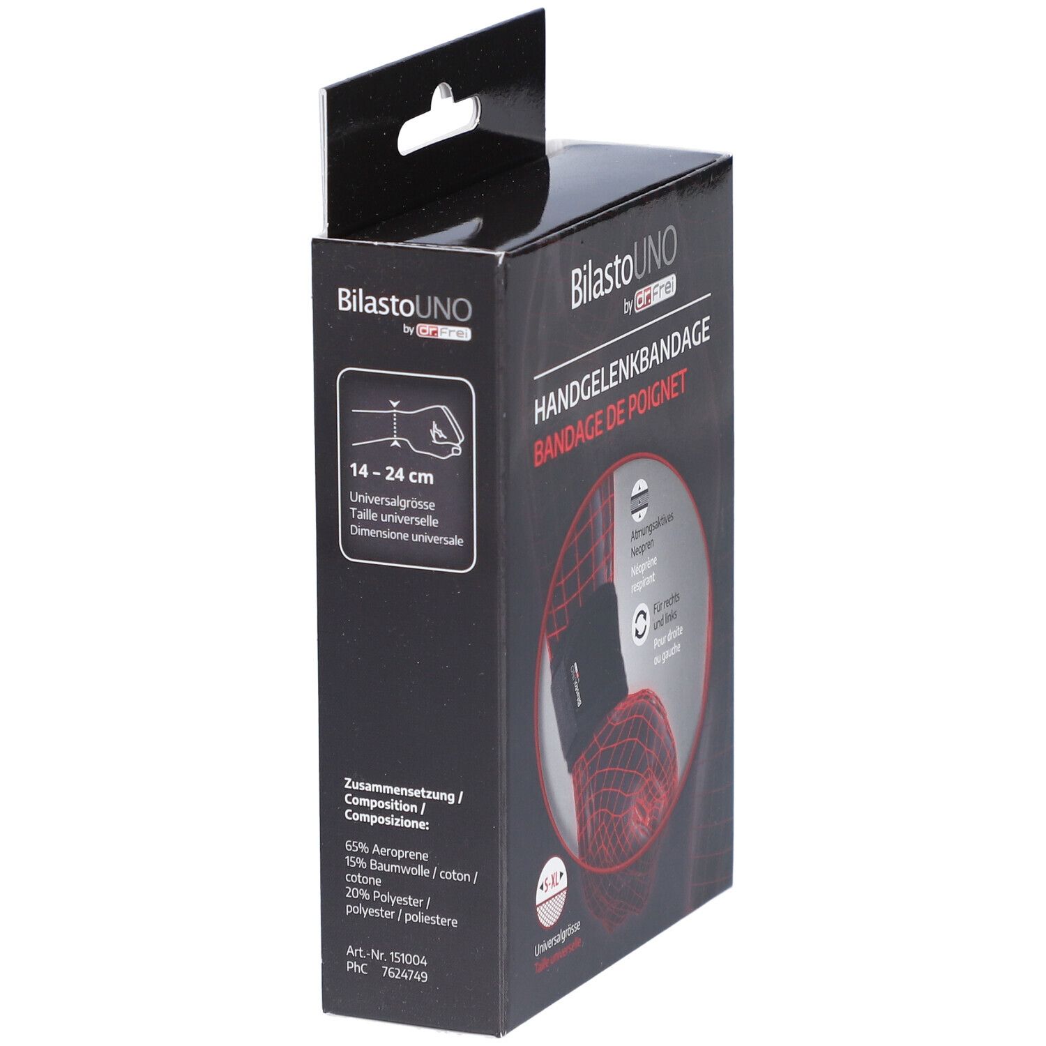 BILASTO UNO Bandage de Poignet Taille Universelle