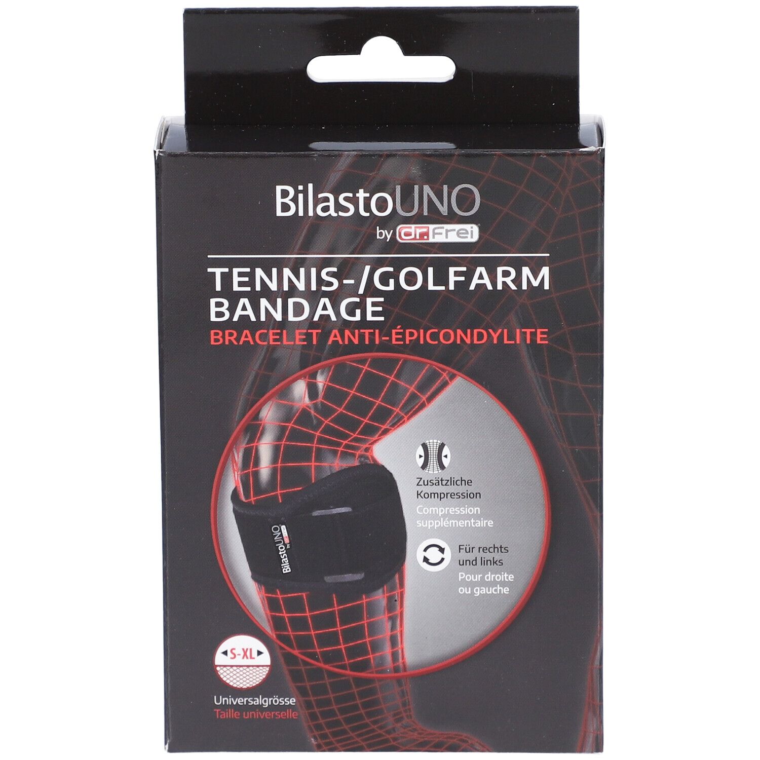 BILASTO UNO Bracelet Anti-Epicondylite Taille Universelle