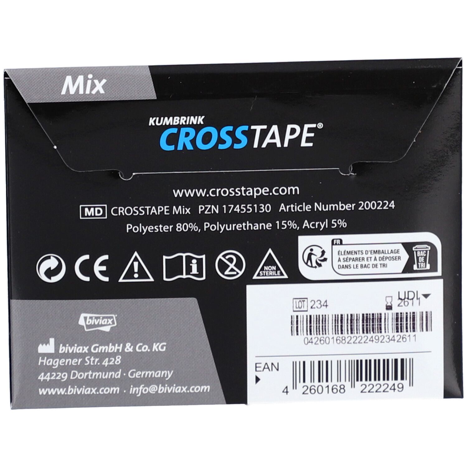CROSSTAPE Mix Patchs d'Acuponcture