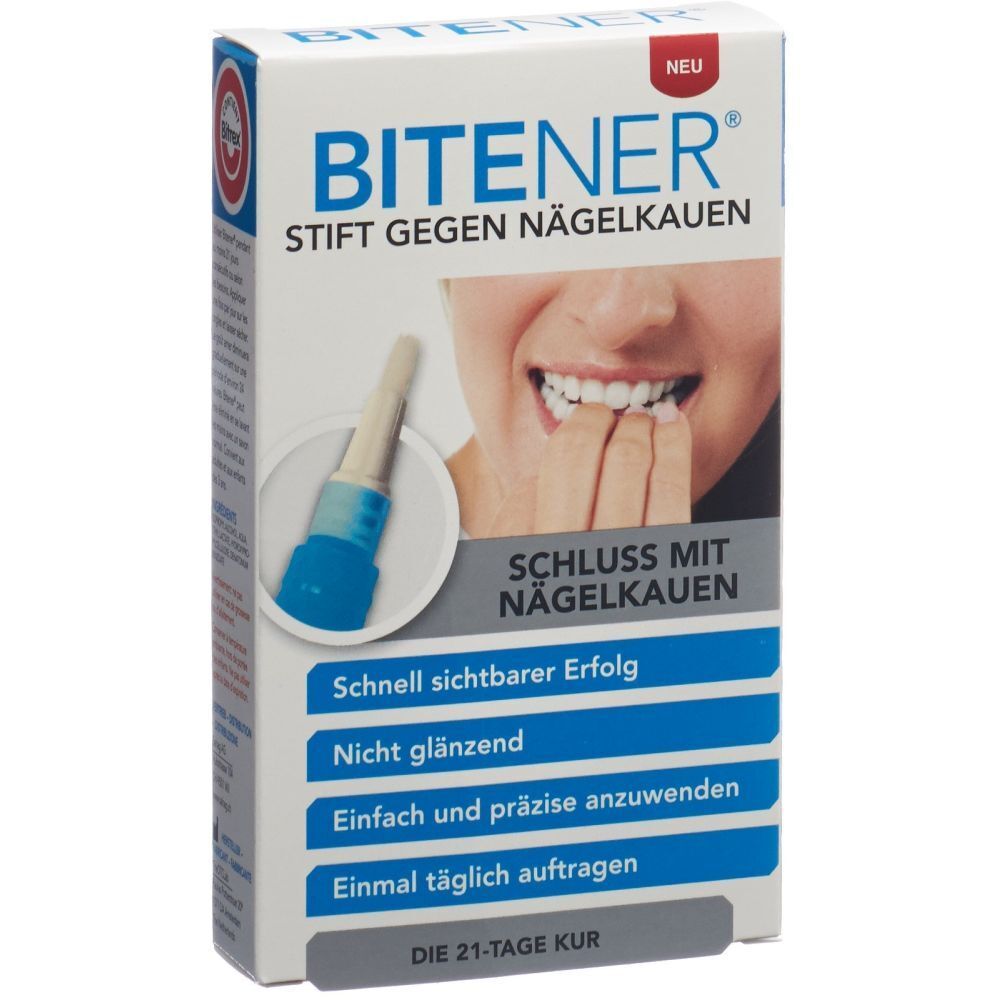 BITENER Stylo contre le rongement des ongles avec Bitrex