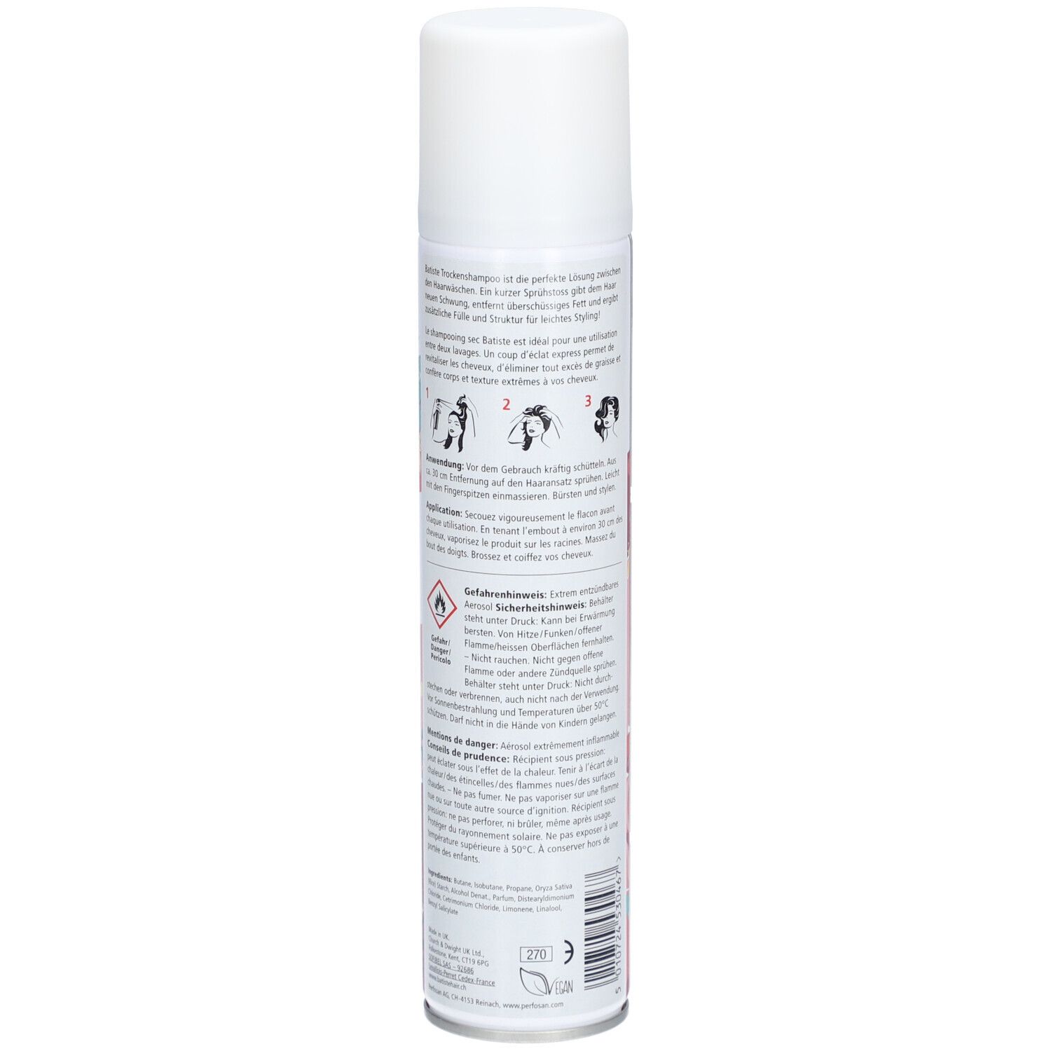 BATISTE Shampooing Sec Rose Gold
