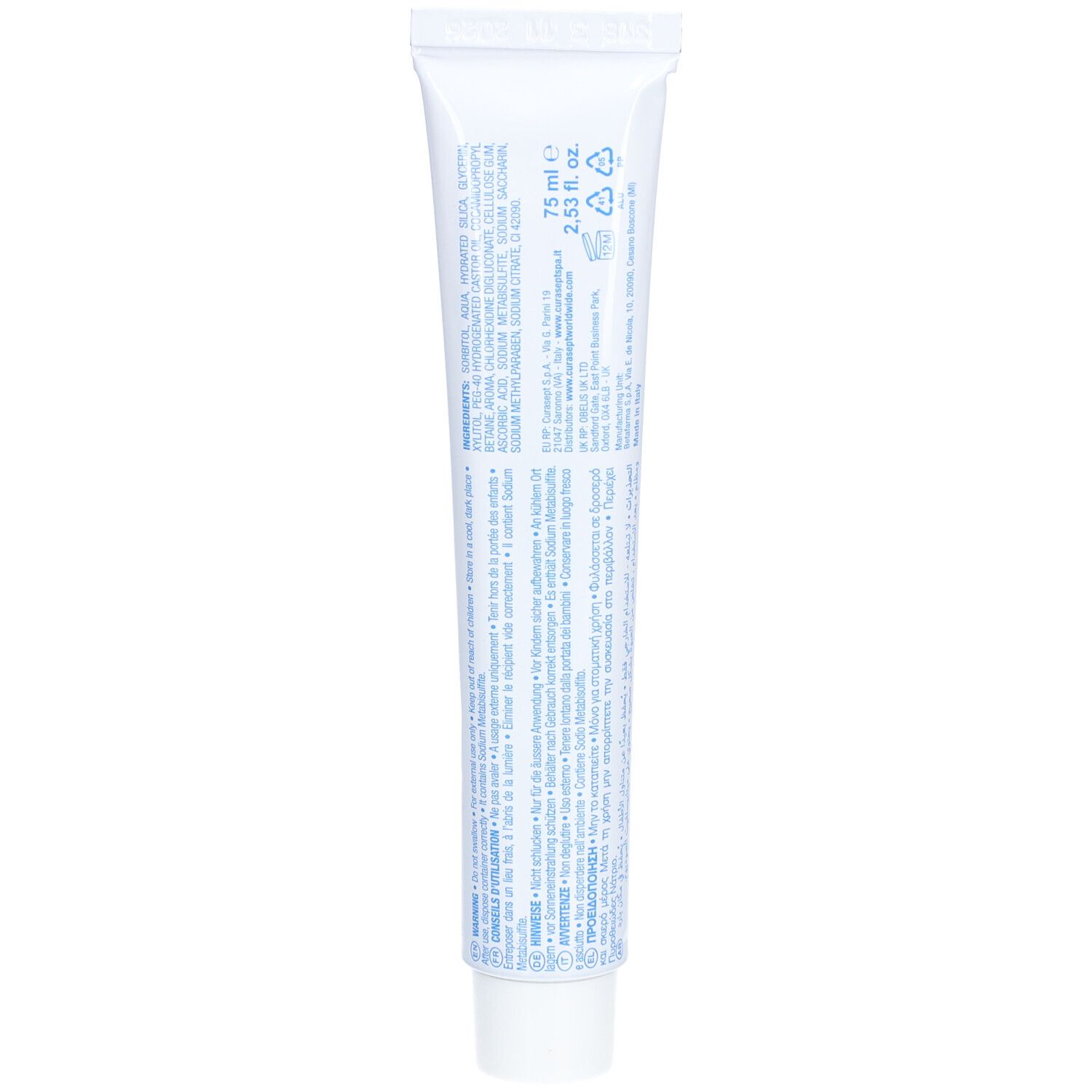 CURASEPT ADS 712 Dentifrice 0.12 %