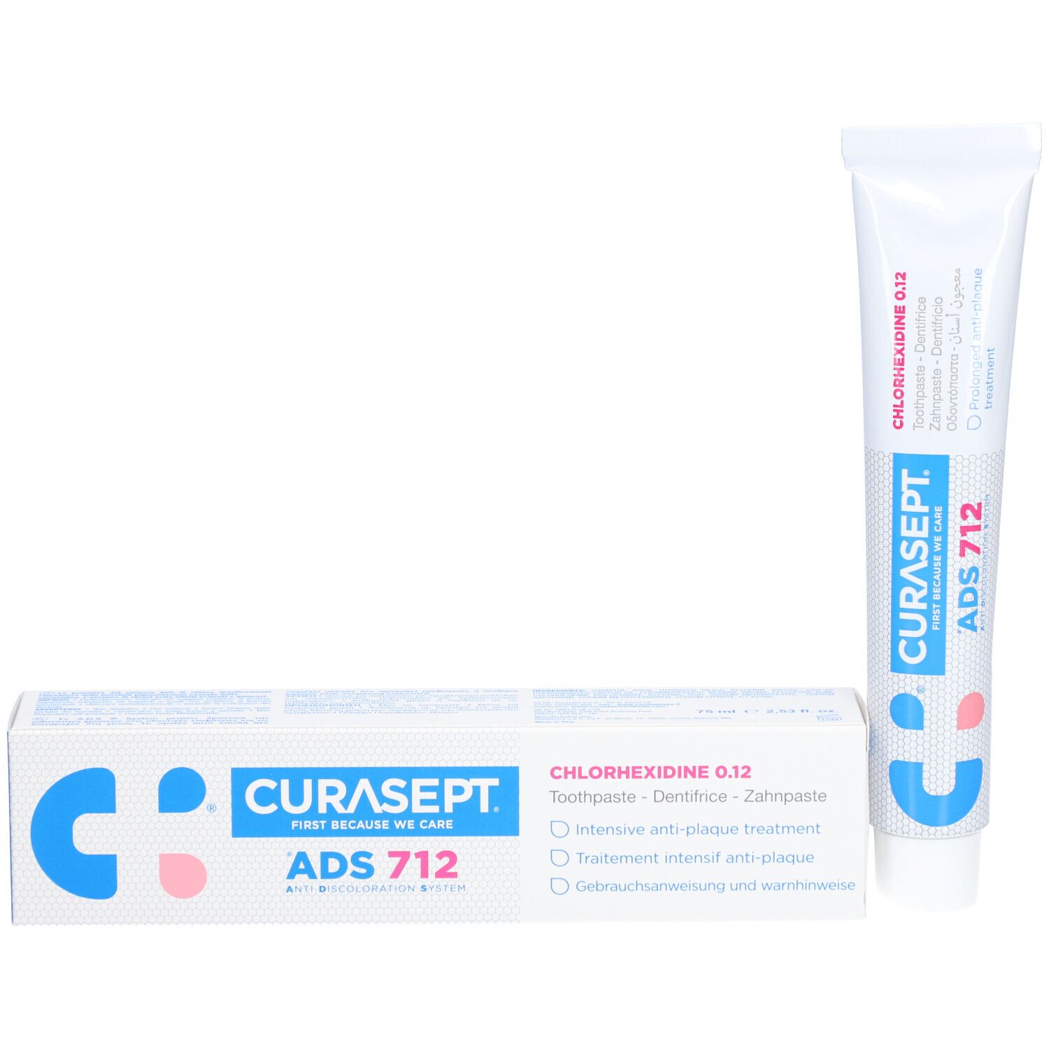 CURASEPT ADS 712 Dentifrice 0.12 %