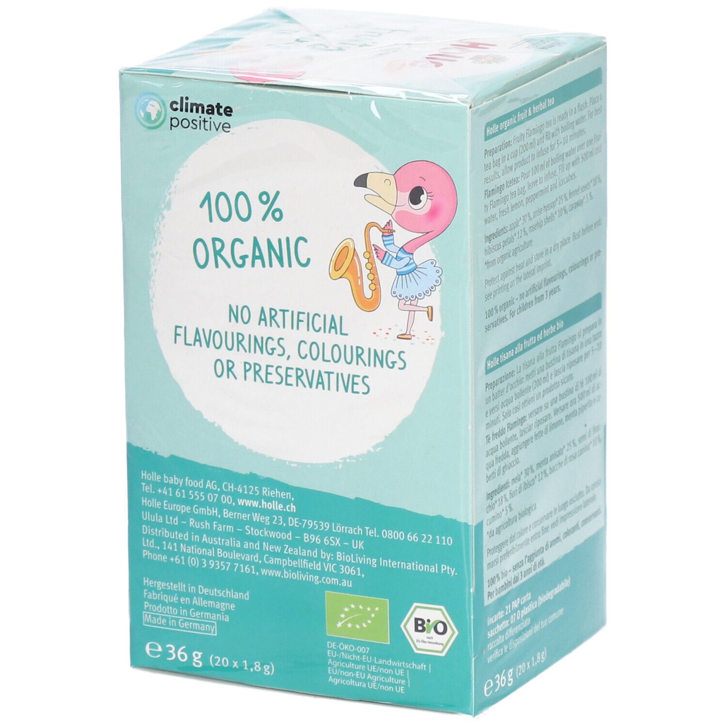 Holle Bio Fruity Flamingo Tea