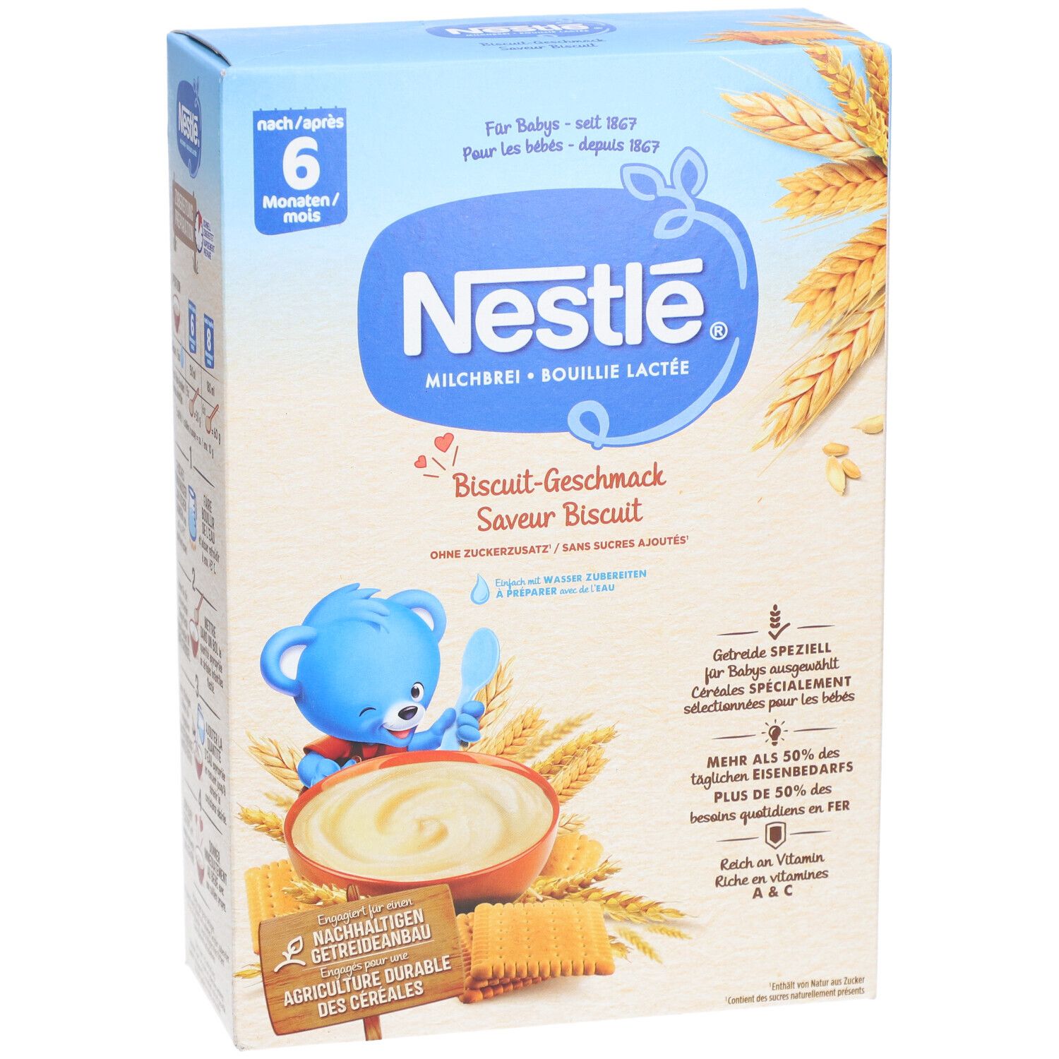 Nestlé Bouillie Lactée Pour Bébés