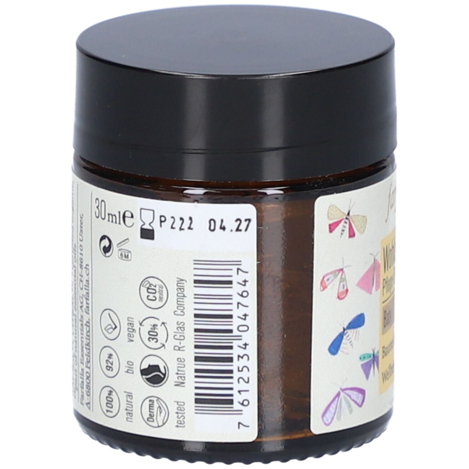 Farfalla Aromakids Baby Pflegecreme 100 Ml | Mit Bio-Aprikosenkernöl & Lindenblütenhydrolat, Zart Für Empfindliche Haut