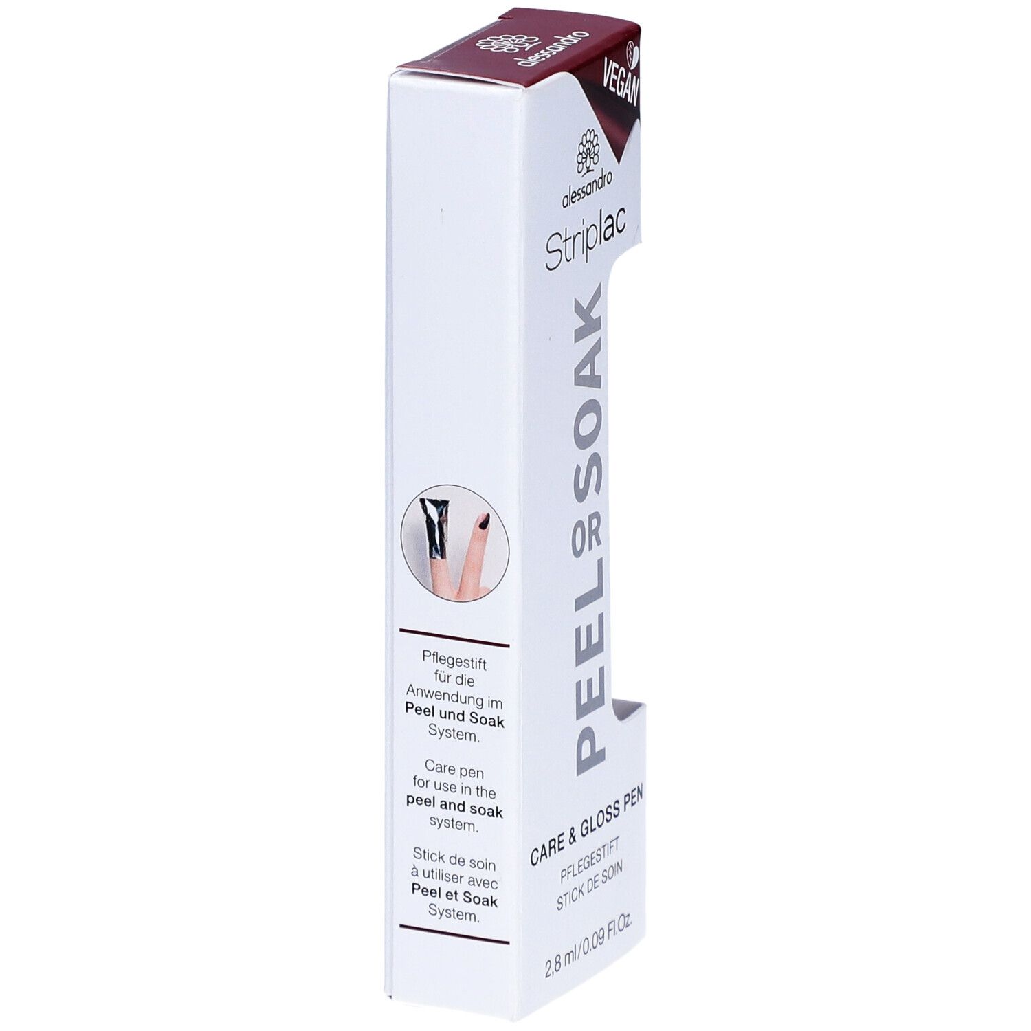 ALESSANDRO Striplac Peel or Soak Stick de Soin