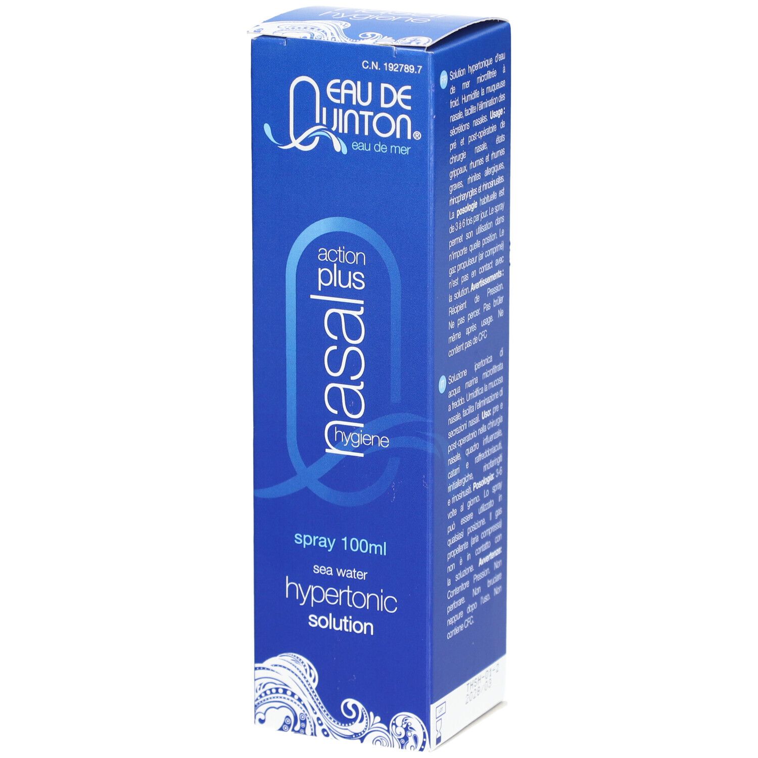 QUINTON® Spray Nasal Hypertonique 21g/L