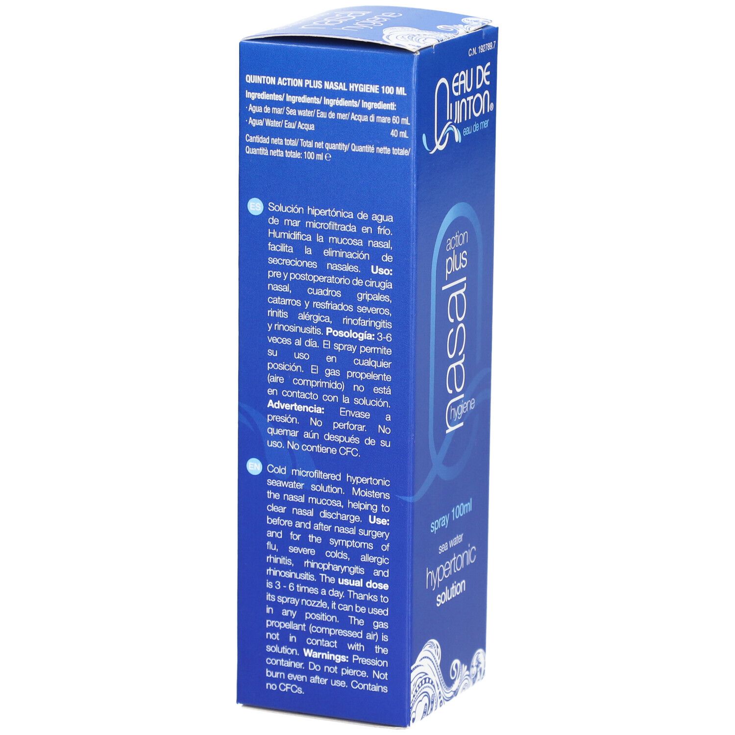 QUINTON® Spray Nasal Hypertonique 21g/L