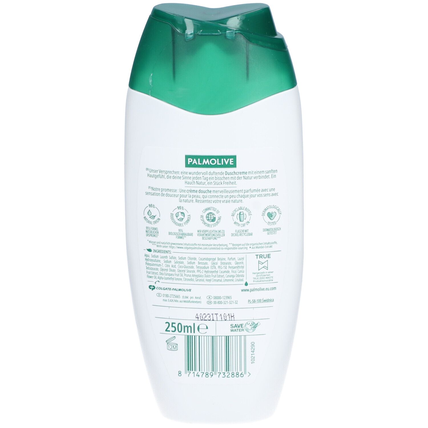 PALMOLIVE Naturals Crème de douche Olive & Lait