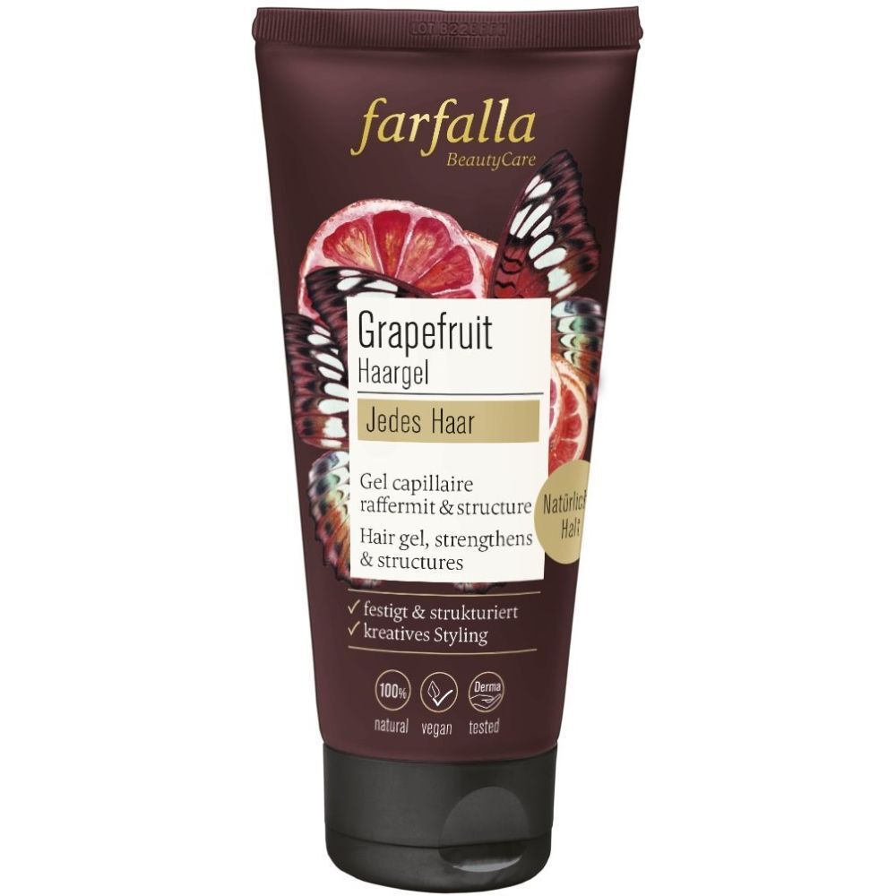 farfalla BeautyCare Gel pour les cheveux au pamplemousse Tous les cheveux