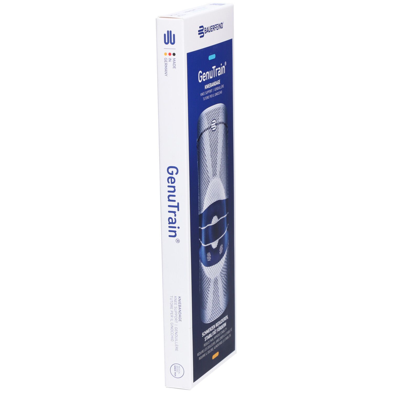BAUERFEIND® GenuTrain Genouillère active, rotulienne et ligamentaire Taille 2 Beige