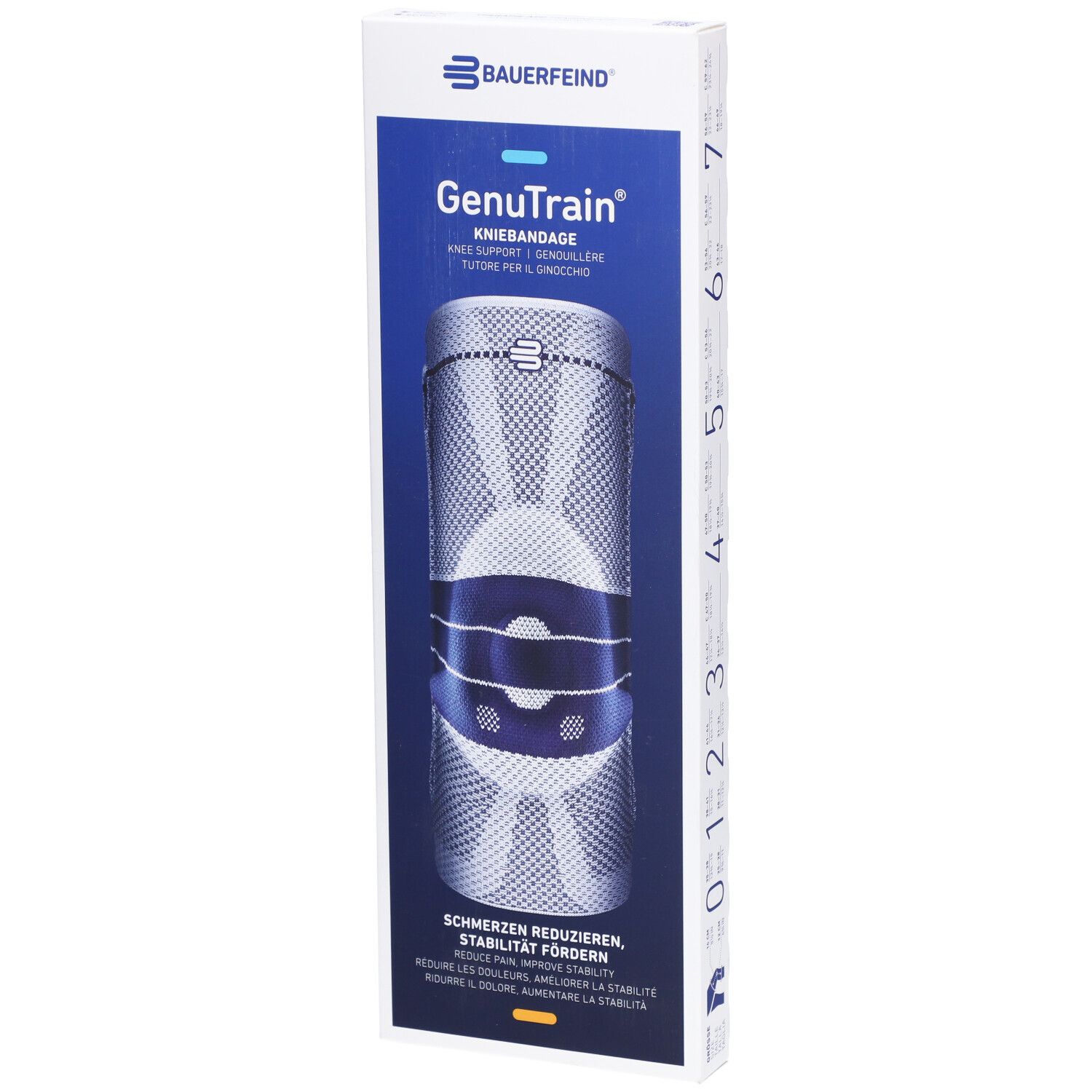 BAUERFEIND® GenuTrain® Genouillère Taille 4 Beige