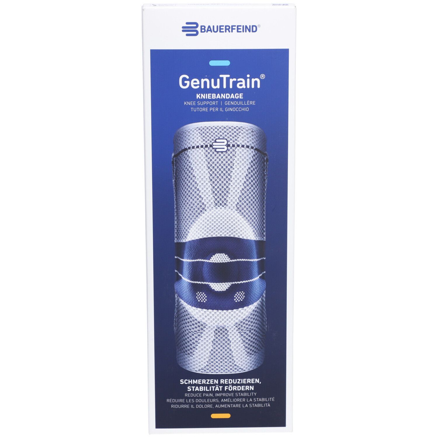 BAUERFEIND® GenuTrain Genouillère active, rotulienne et ligamentaire Taille 6 beige