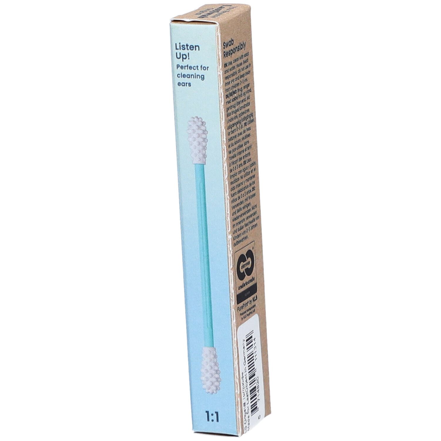 LastObject Coton-tige réutilisable LastSwab turquoise