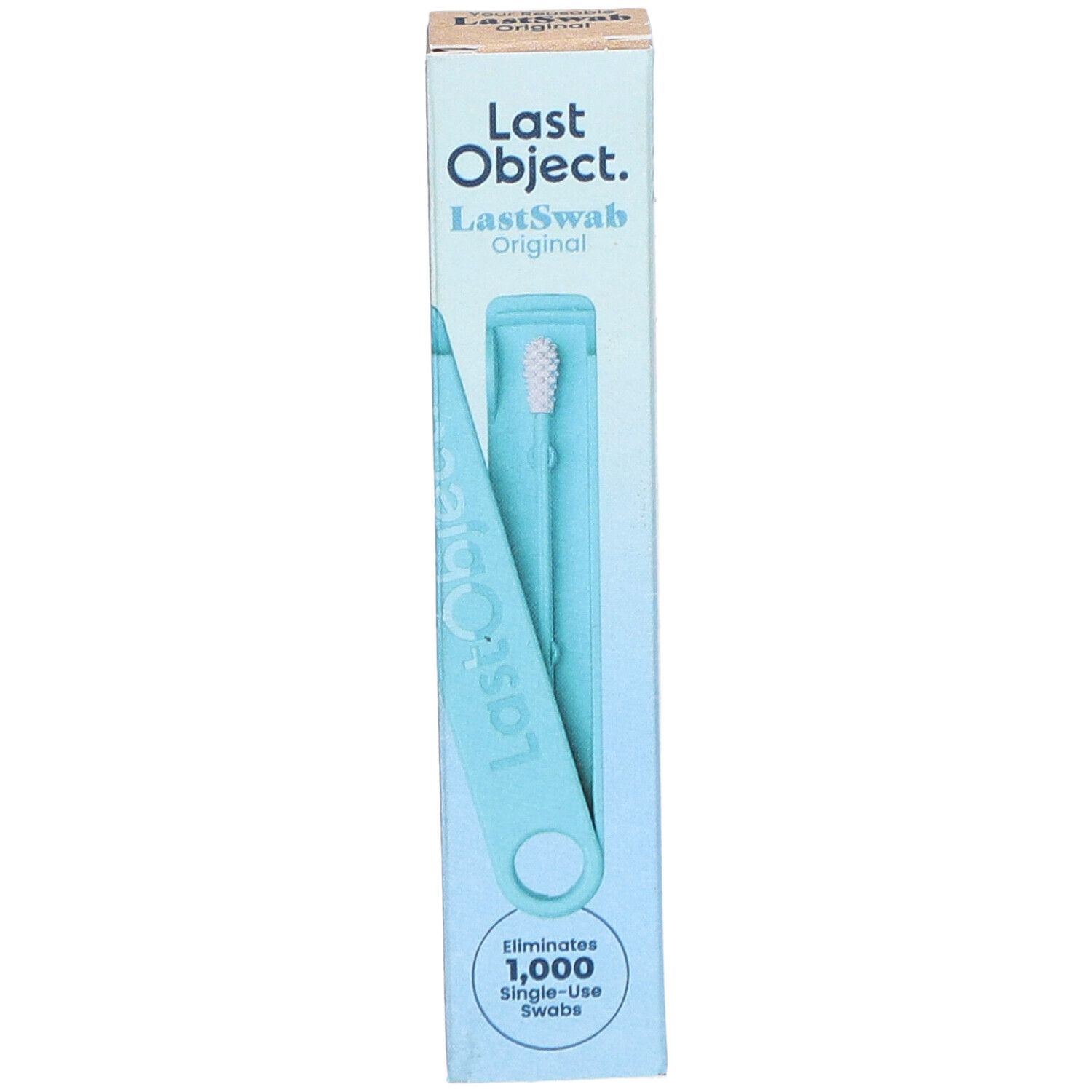 LastObject Coton-tige réutilisable LastSwab turquoise