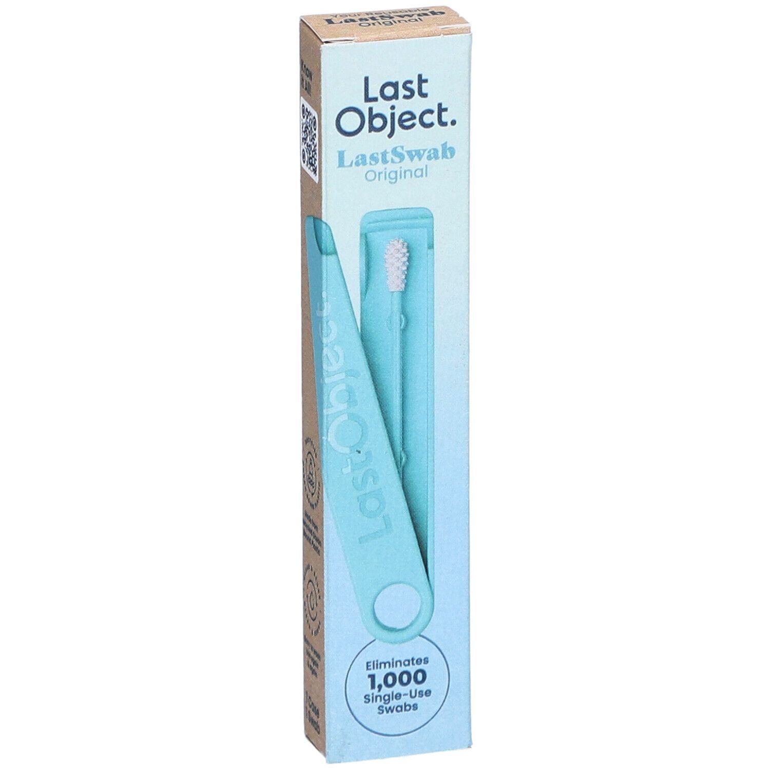 LastObject Coton-tige réutilisable LastSwab turquoise